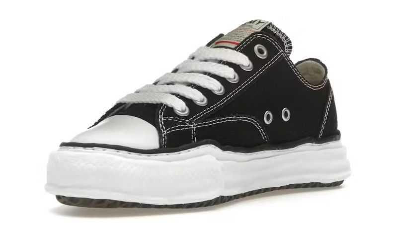 Maison MIHARA YASUHIRO Peterson 0G sole canvas low black Size US 9 / EU 42 - 1 Thumbnail