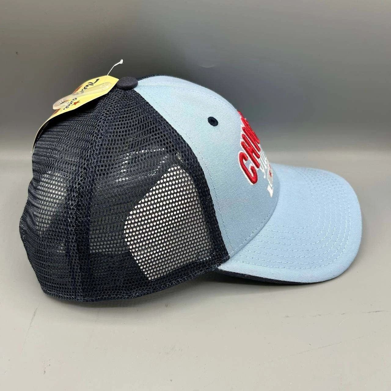 The Game Chicago Illinois Trucker Hat Men Blue Embroidered Snap Back Size ONE SIZE - 7 Thumbnail