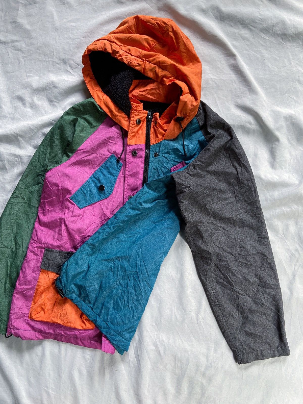 14th Addiction SORRIDERE COLORS BLOCK ZIP JACKET Size US M / EU 48-50 / 2 - 8 Thumbnail