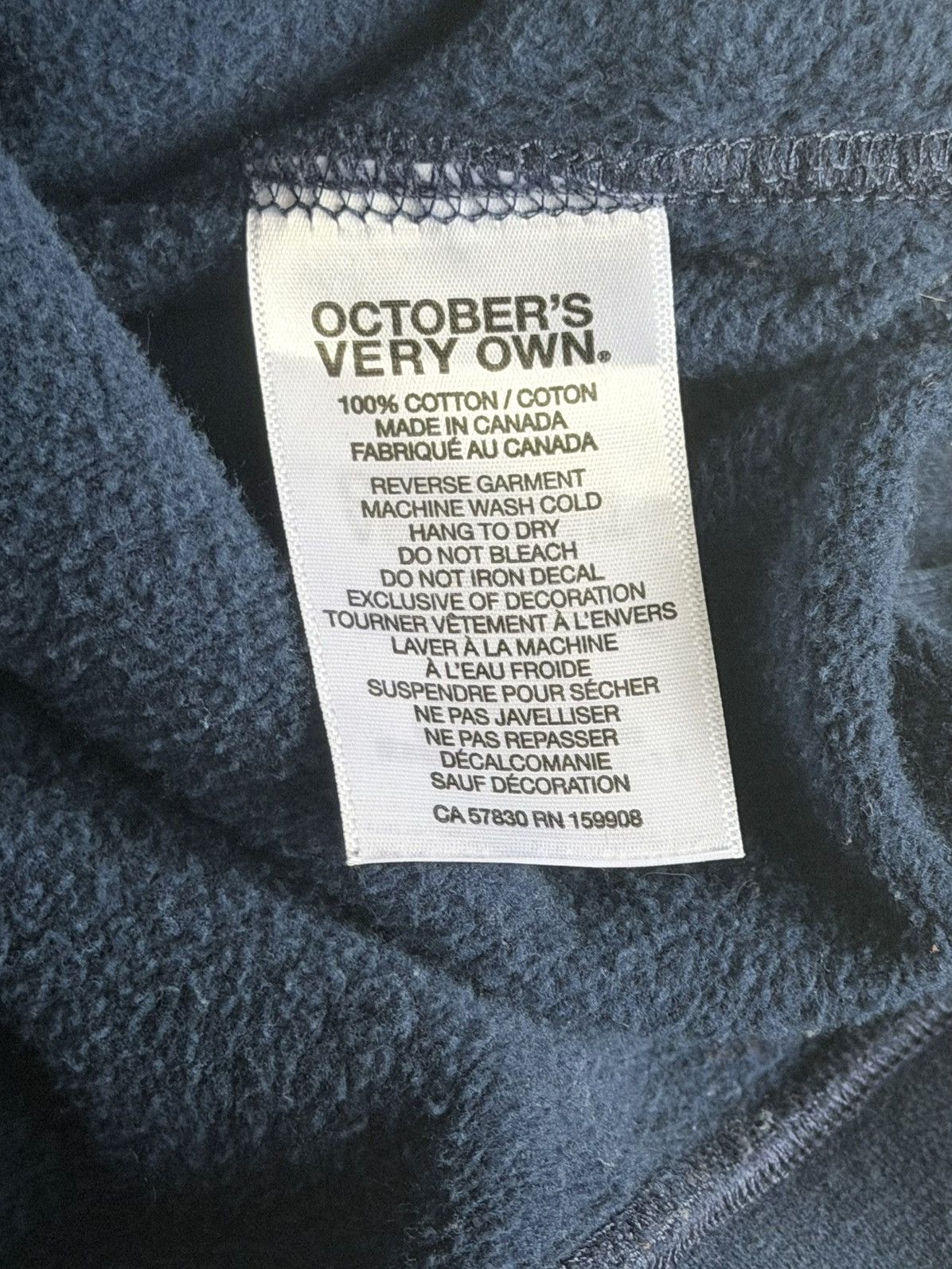 October's Very Own OVO OG Chenille Hoodie medium Size US M / EU 48-50 / 2 - 4 Thumbnail