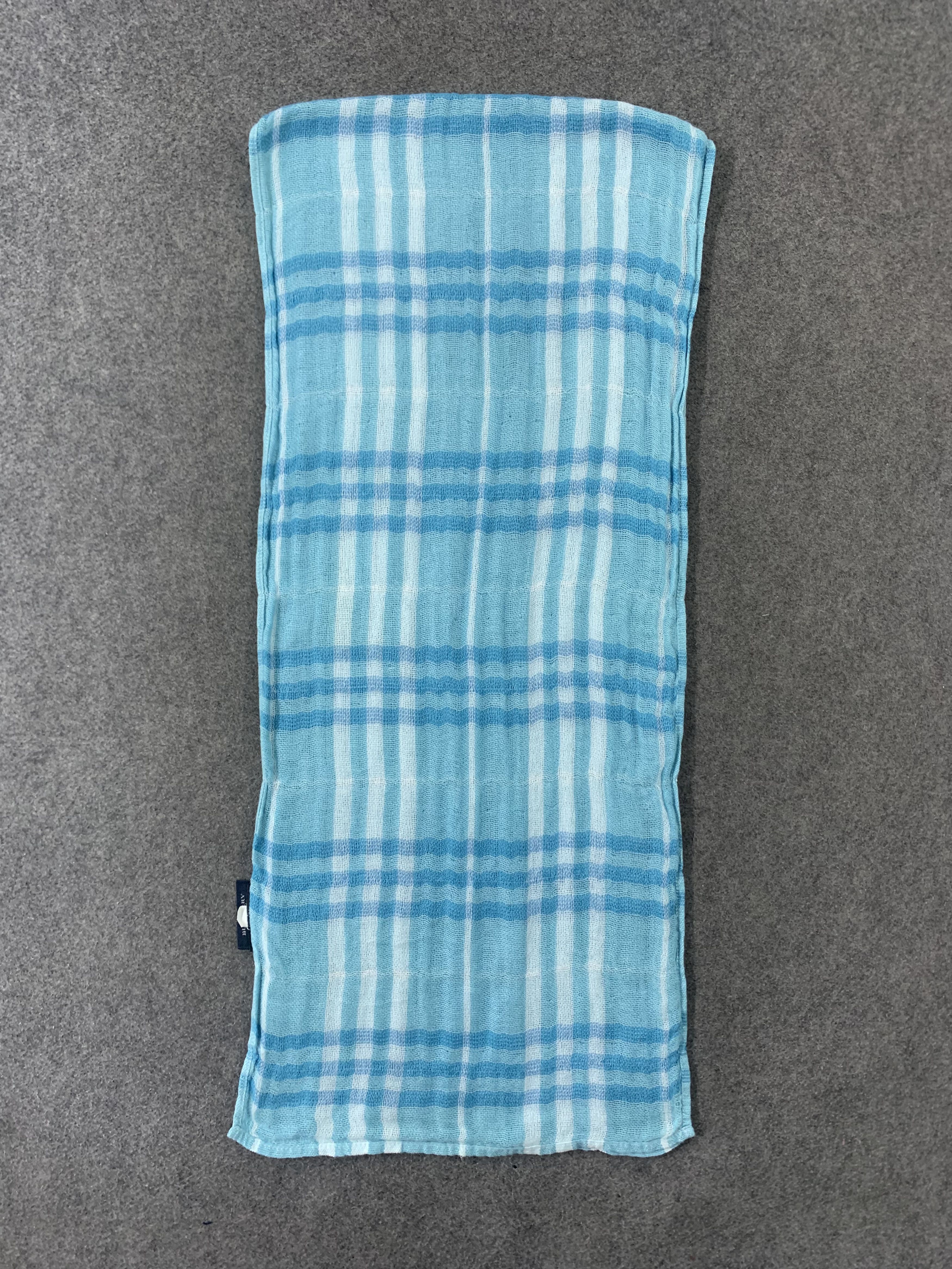 Burberry Burberry Scarf Cotton Muffler Neck Wrap BL9331 Size ONE SIZE - 3 Thumbnail