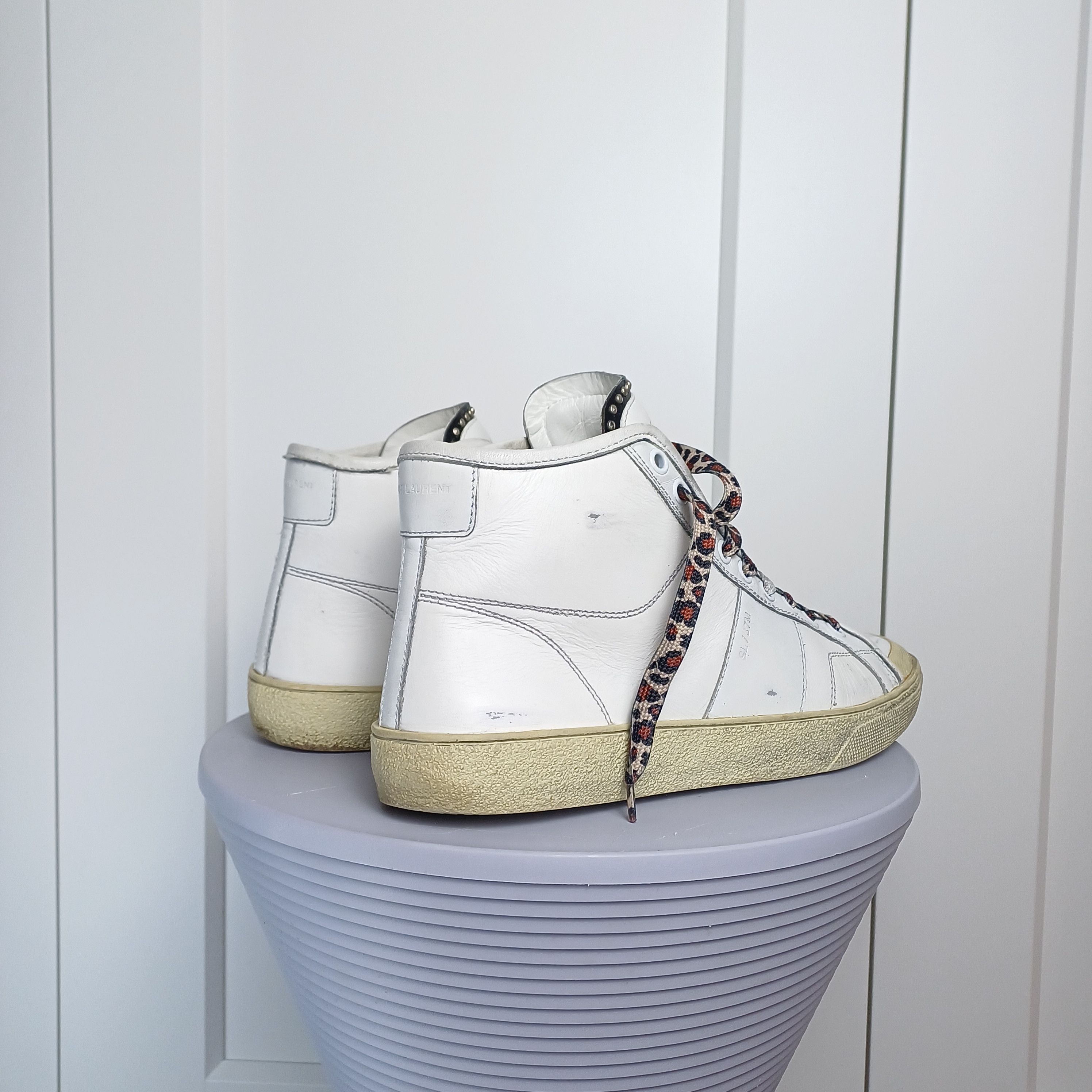 Saint Laurent Paris Saint Laurent Hedi Slimane SS16 SL/37M Hi Top 39.5 Size US 6.5 / IT 36.5 - 4 Thumbnail