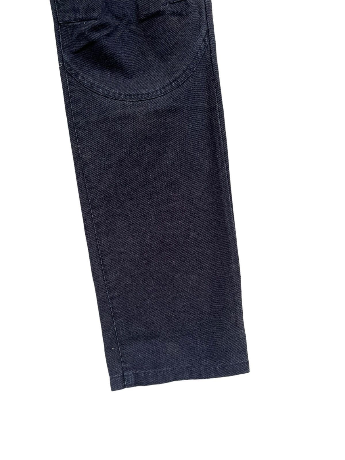 Vintage Vintage PPFM Fade Black Knee Patch Trouser Pant Size US 32 / EU 48 - 12 Thumbnail