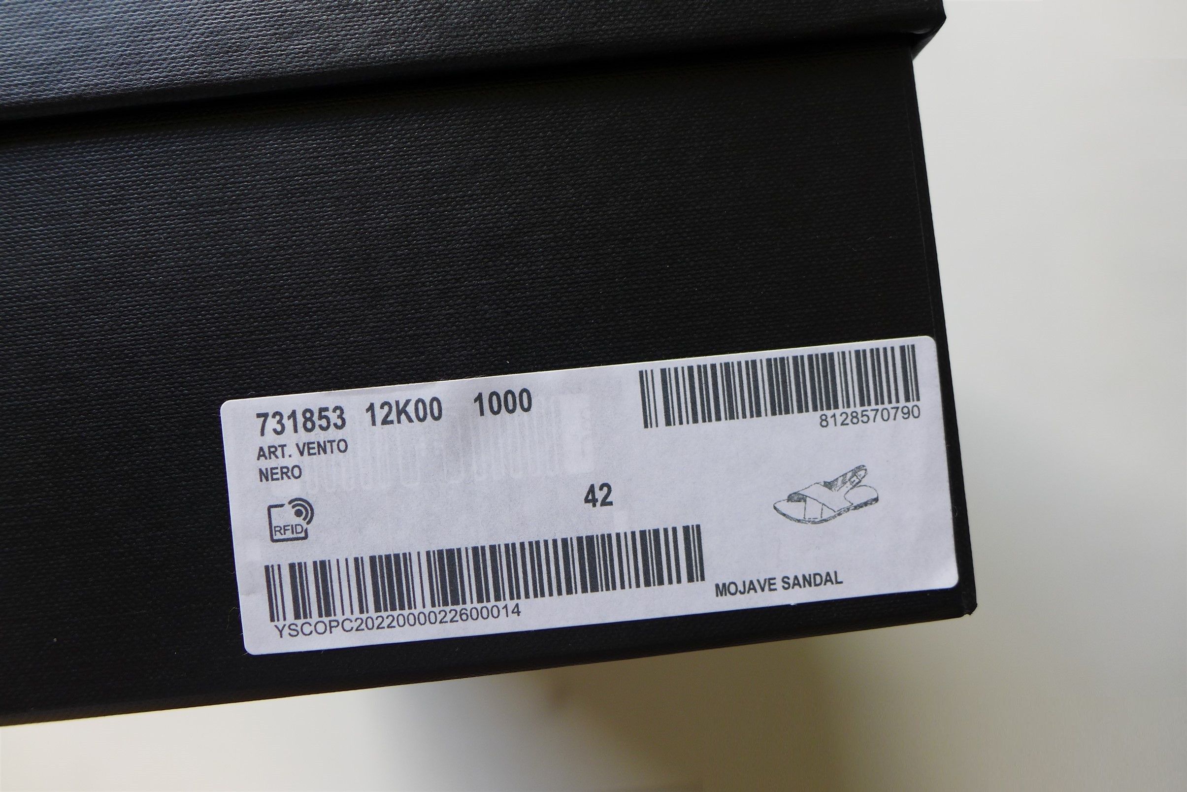 Saint Laurent Paris Saint Laurent Paris Mojave Sandals - Black Calf Leather Size US 9 / EU 42 - 21 Thumbnail