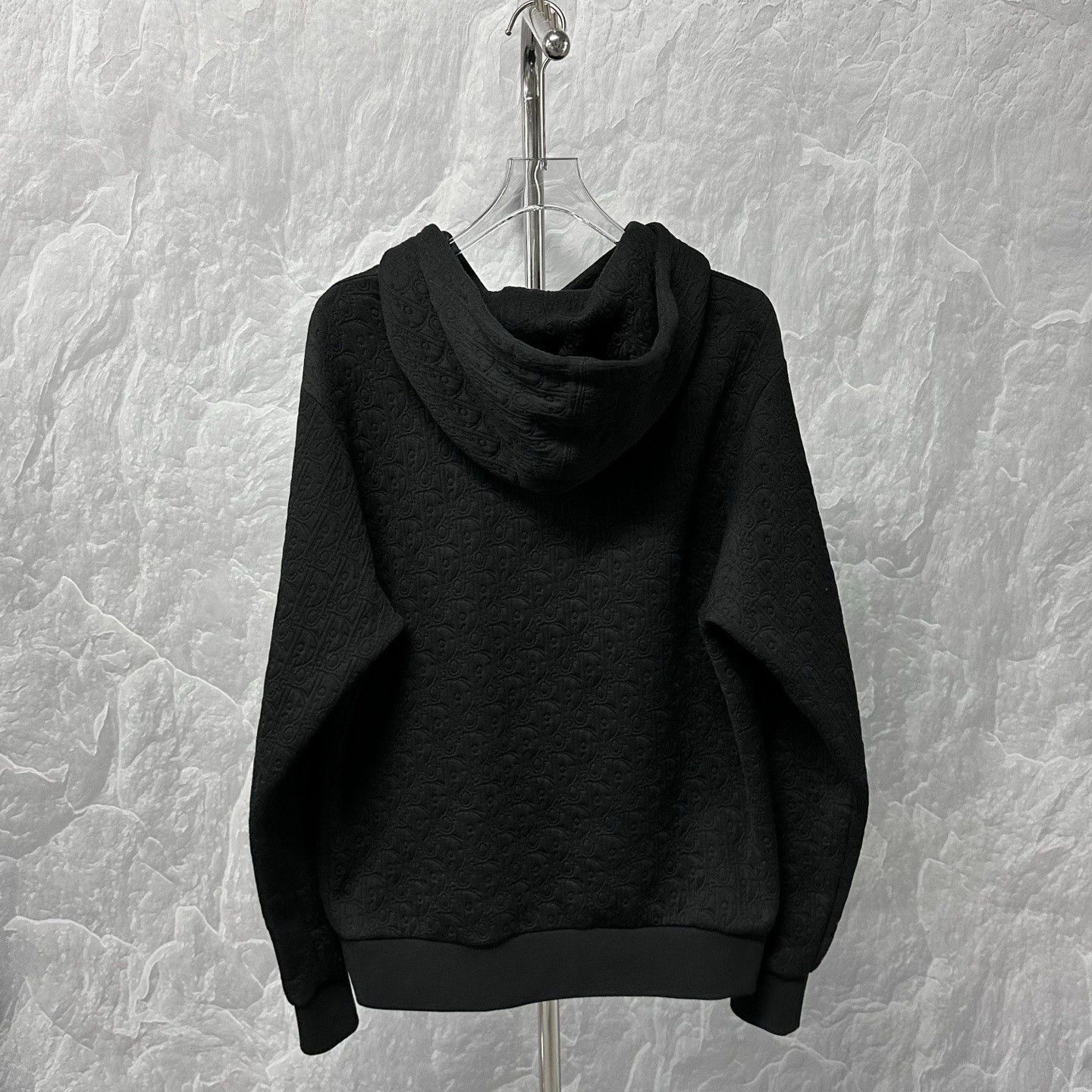 Dior Dior SS25 Carry Over Embossed Jacquard Hoodie Size US XXS / EU 40 - 4 Thumbnail