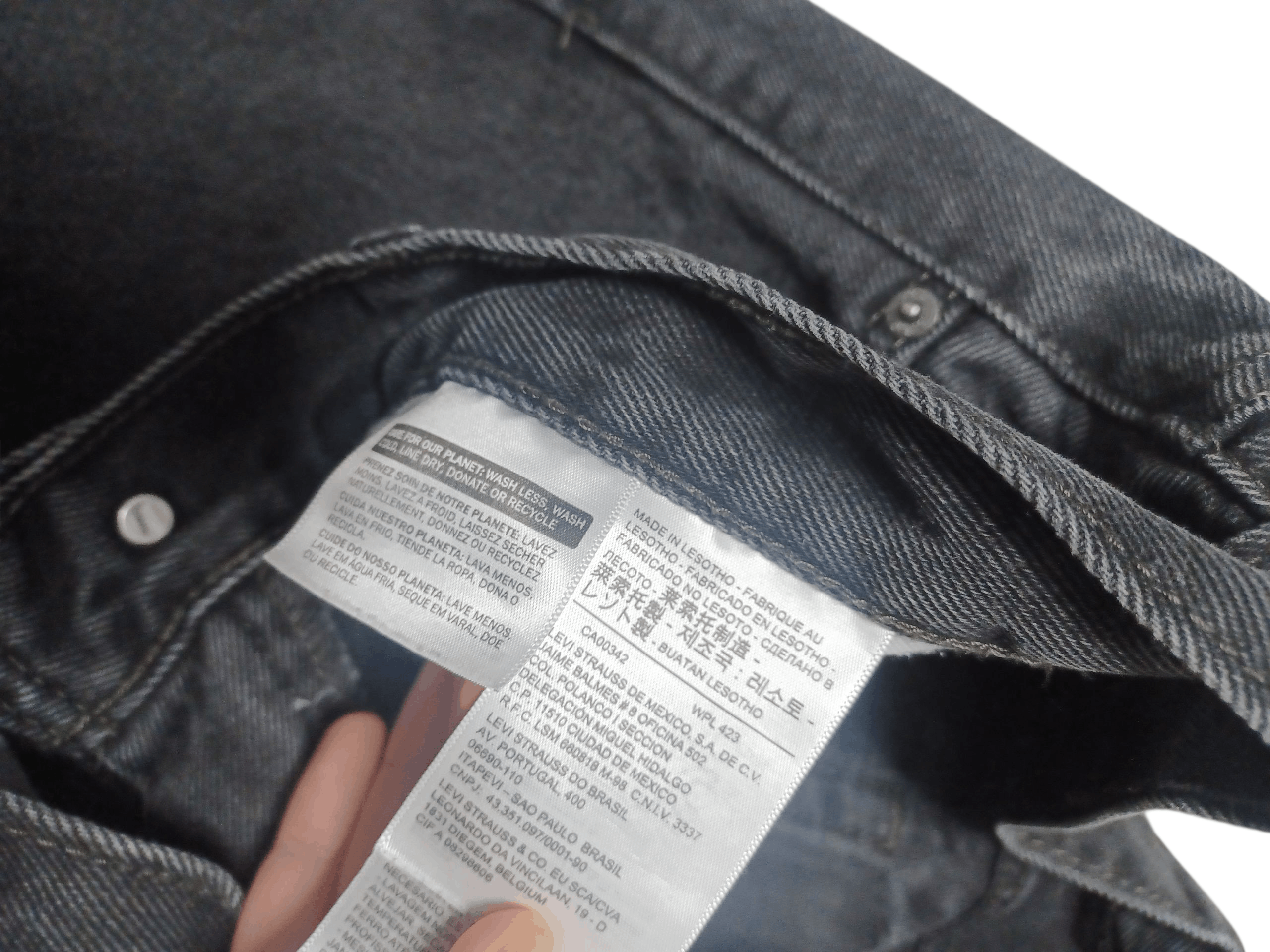 Levi's LEVIS 505 W36 L32 JEANS DENIM VINTAGE HEAVY COTTON Size US 36 / EU 52 - 5 Thumbnail
