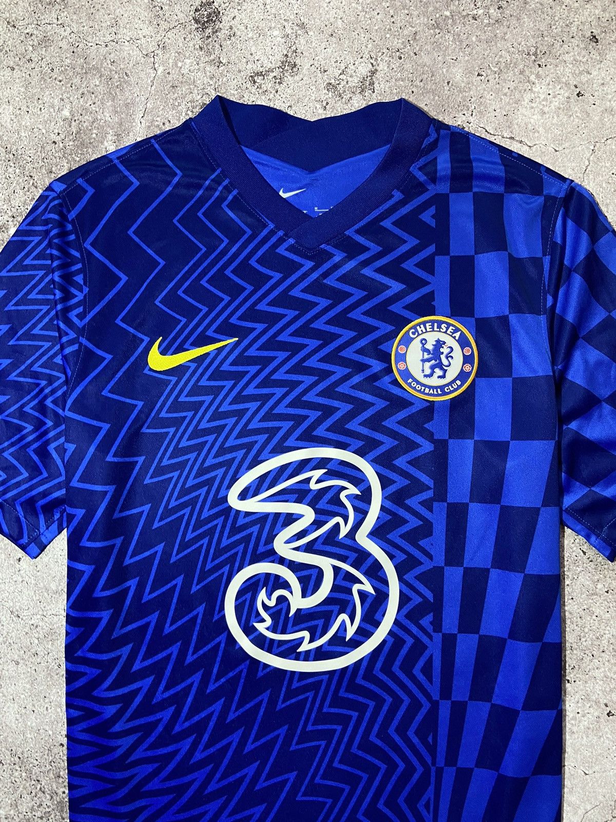 Nike 💥Chelsea 2021 Home Shirt Football Soccer Jersey‼️ Size US M / EU 48-50 / 2 - 2 Thumbnail