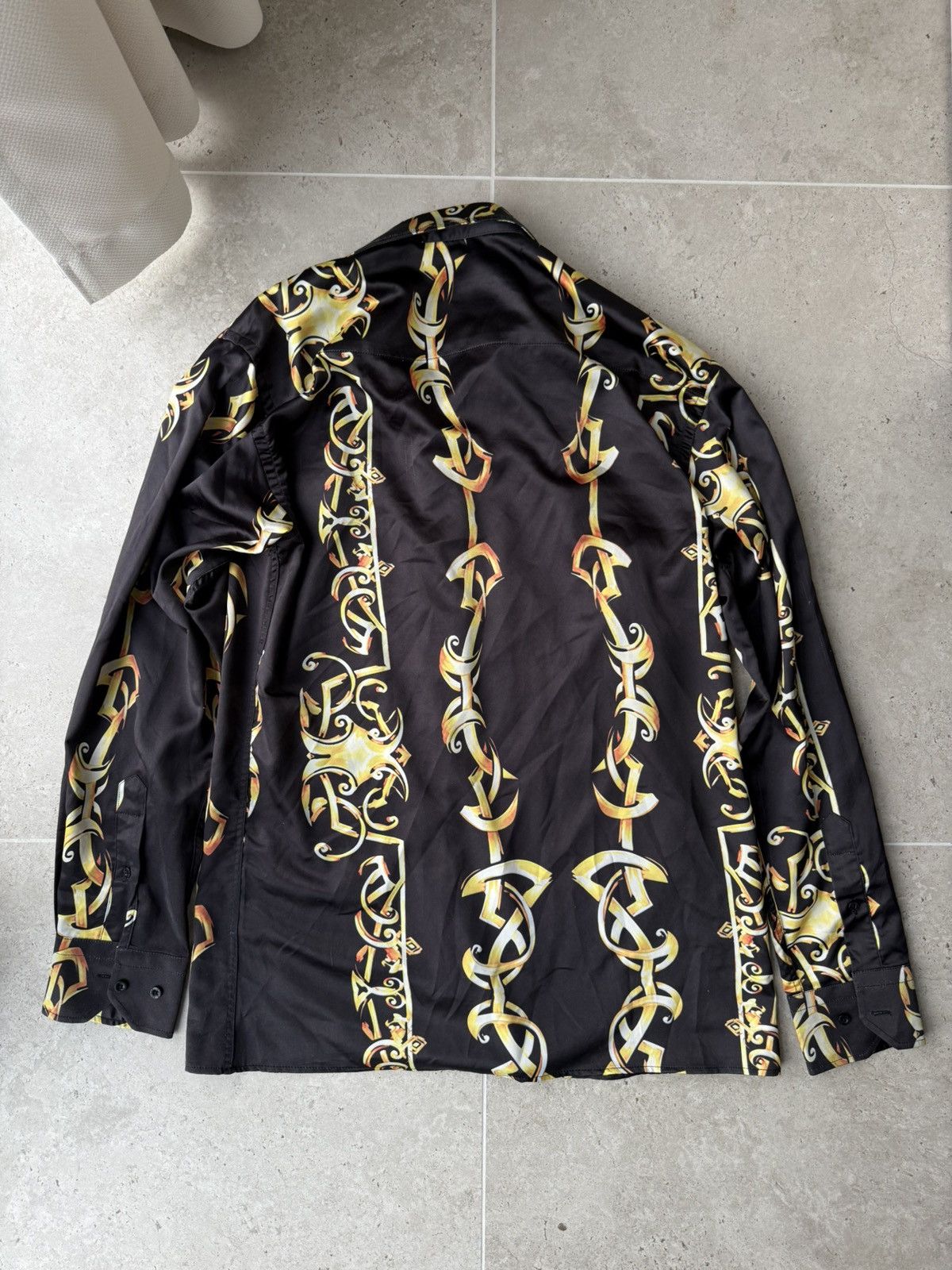 Versace Vintage 90s Versace Shirt Size US M / EU 48-50 / 2 - 2 Thumbnail