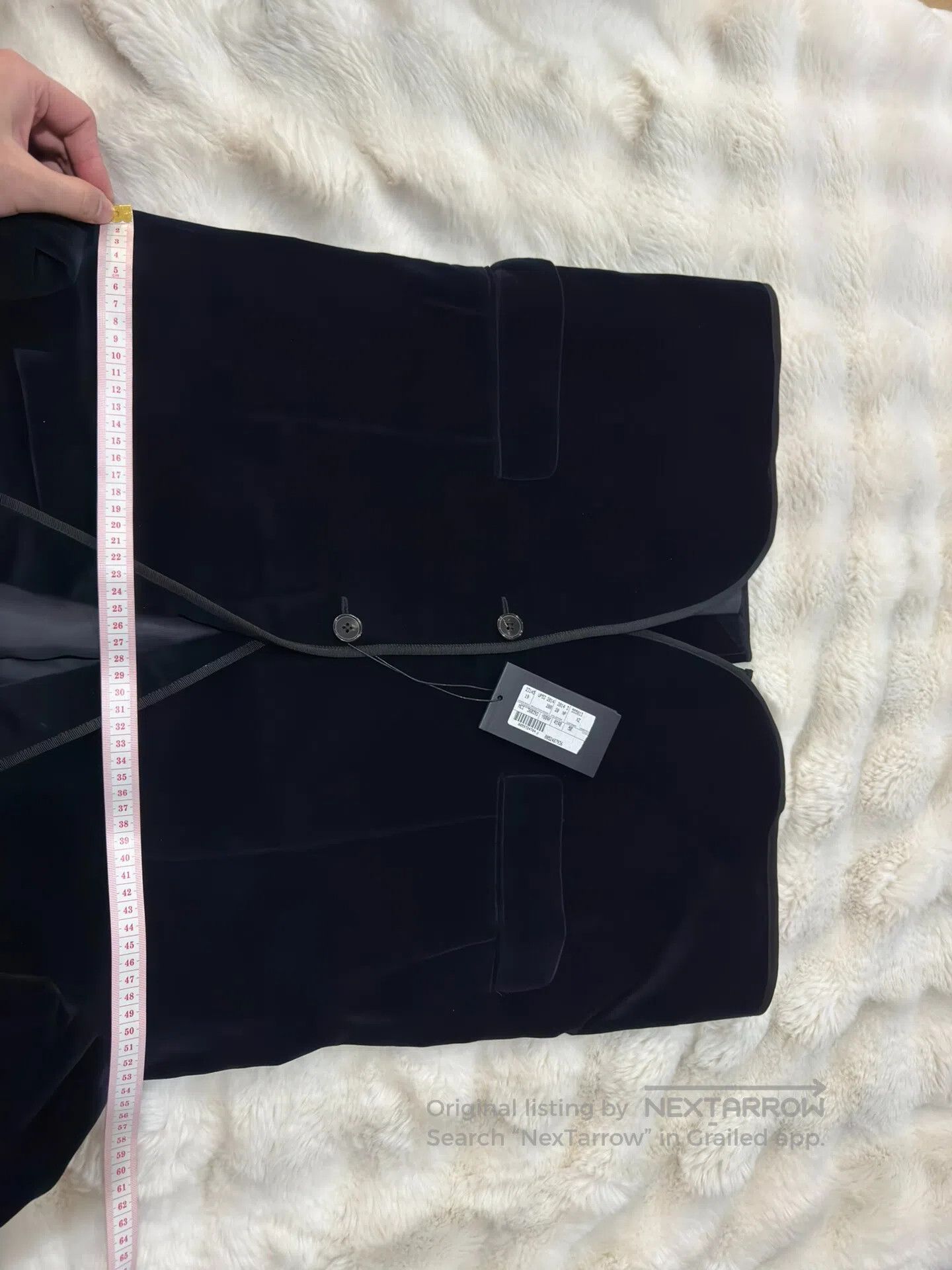 Saint Laurent Paris Saint Laurent Paris Original Year Navy Velvet Suit| Size US M / EU 48-50 / 2 - 8 Thumbnail