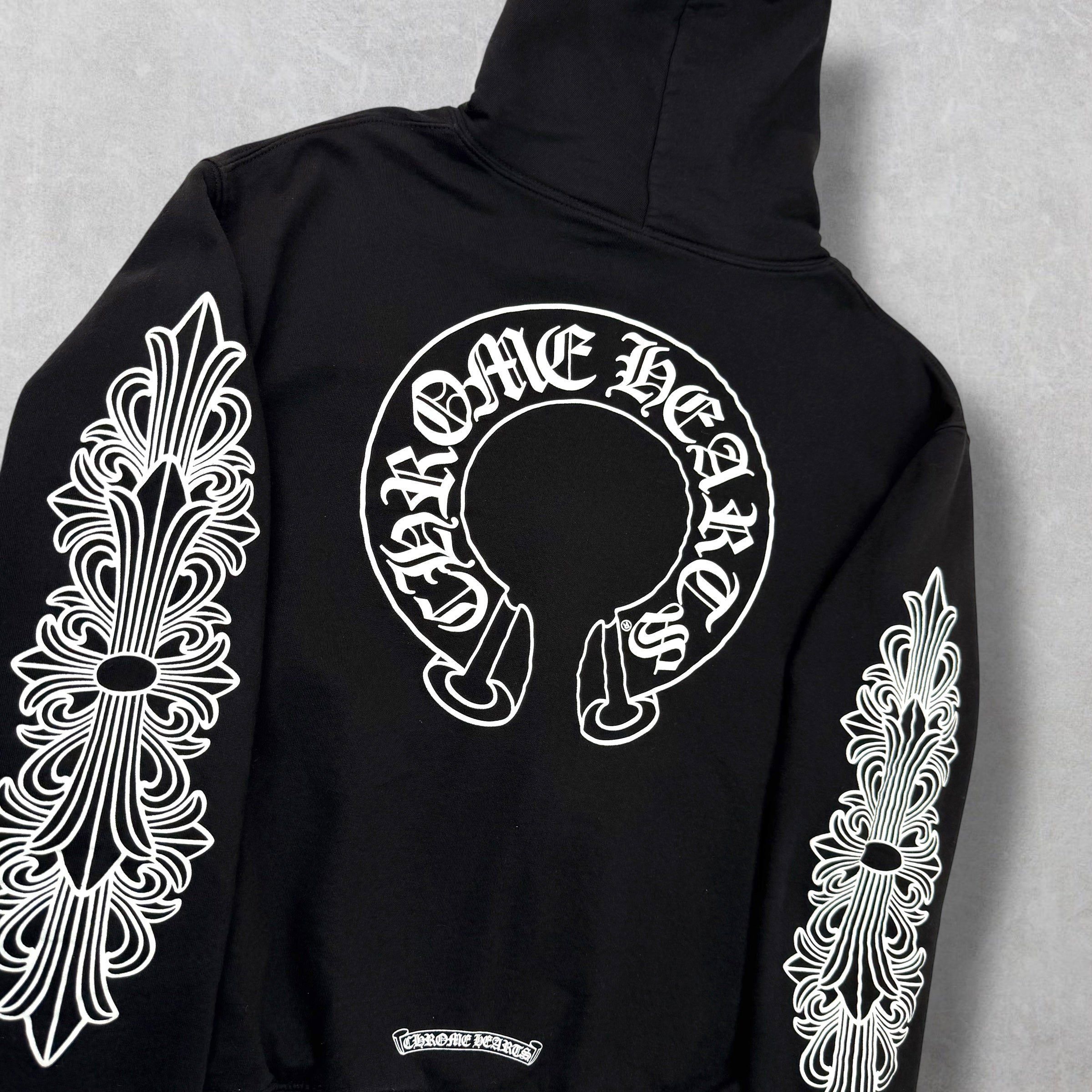 Chrome Hearts Chrome Hearts Horseshoe Floral Thermal ZipUp M Size US M / EU 48-50 / 2 - 4 Thumbnail