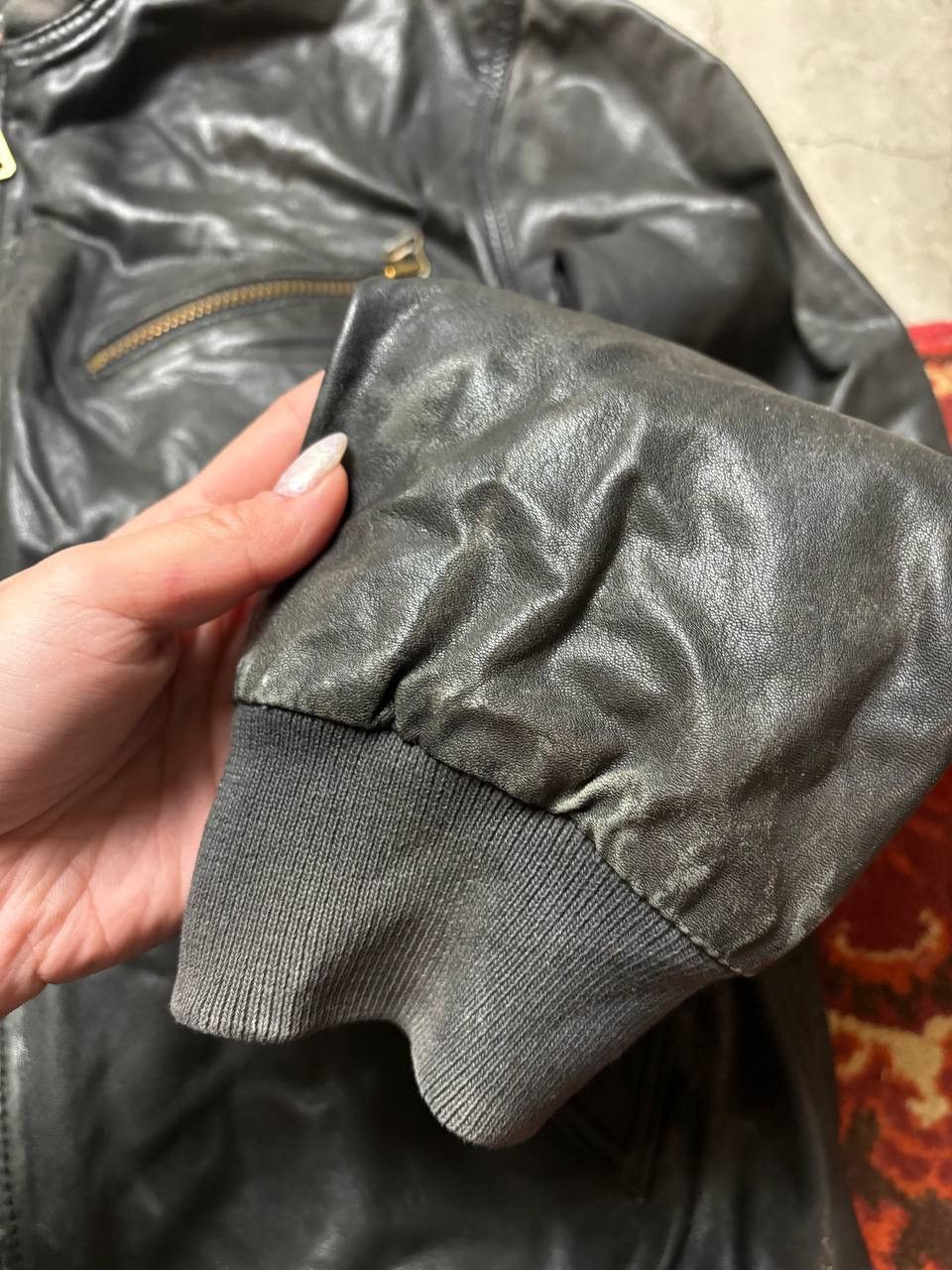 Alexander McQueen × Vintage Vintage Y2K Alexander McQueen Leather Jacket Size US M / EU 48-50 / 2 - 3 Thumbnail