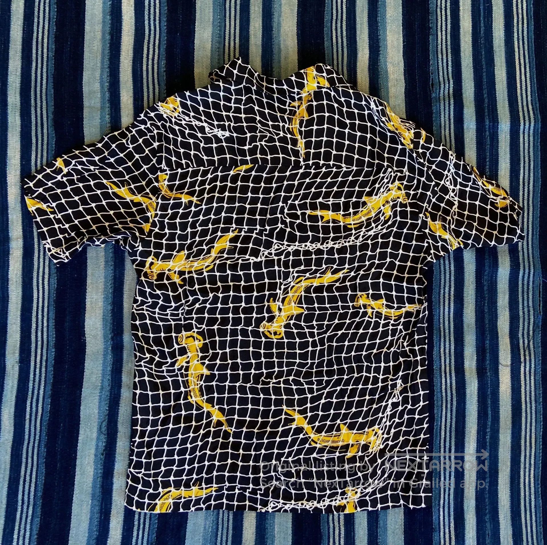 Neighborhood neighborhood shark aloha short sleeve shirt. Size US S / EU 44-46 / 1 - 2 Thumbnail