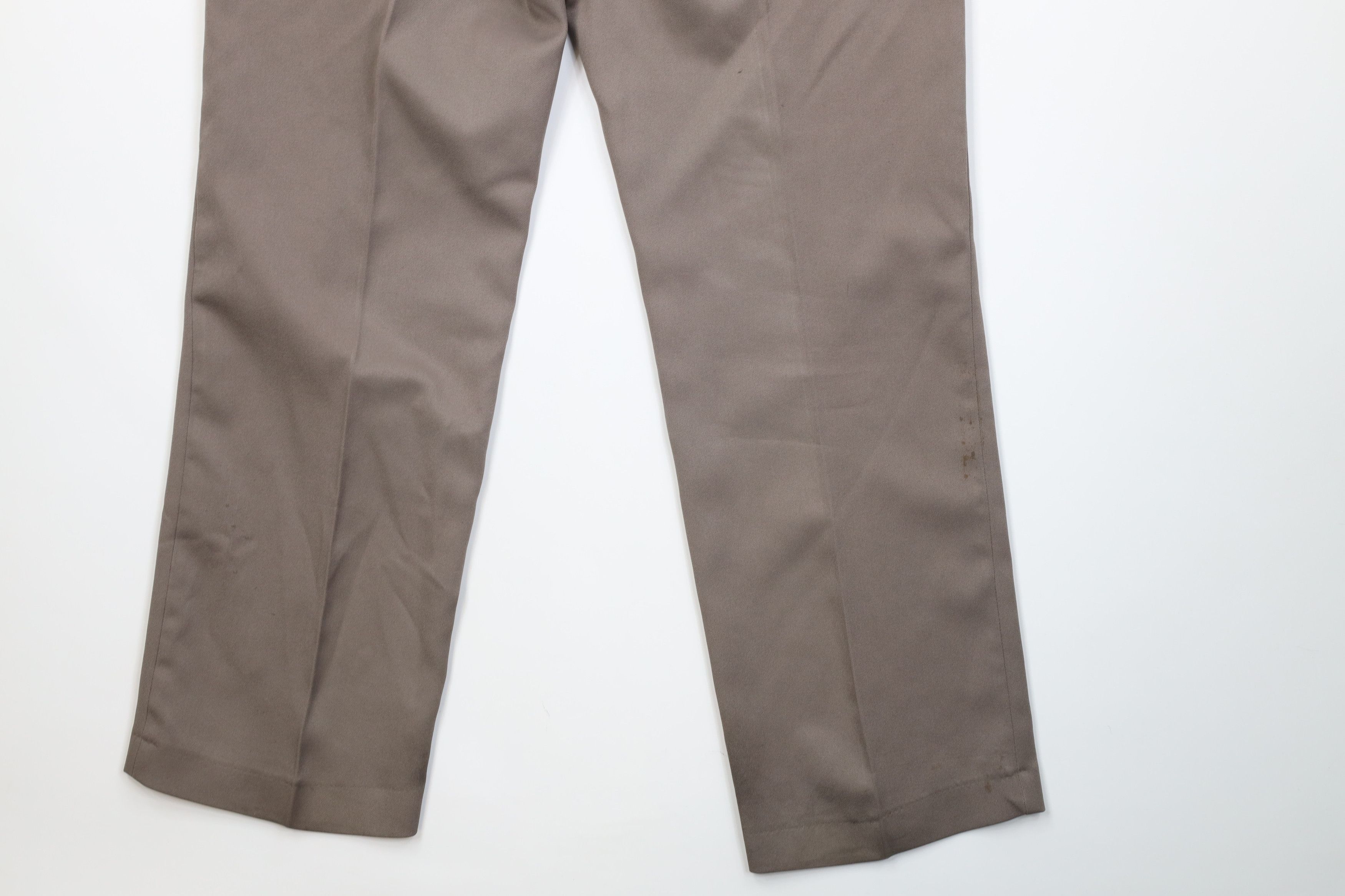Vintage Vintage 70s Streetwear Knit Wide Leg Chino Pants Beige USA Size US 36 / EU 52 - 13 Thumbnail