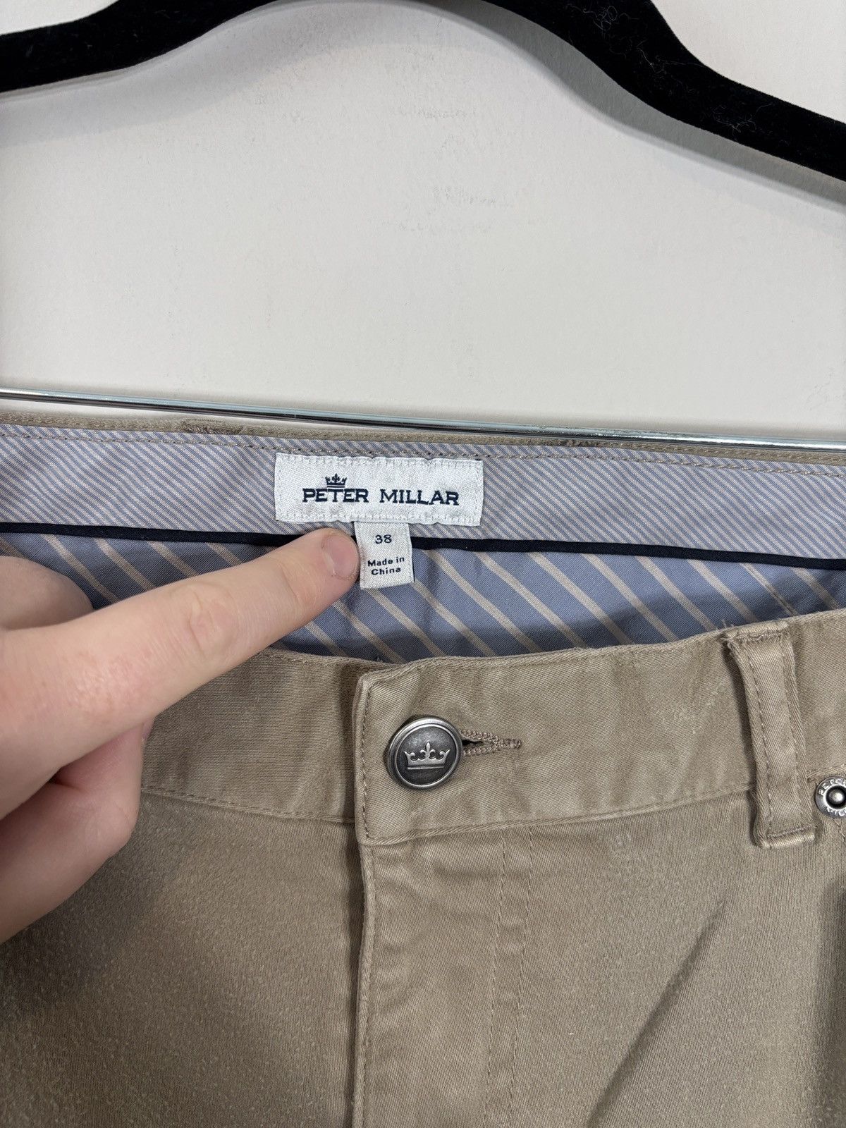 Peter Millar Peter Millar Pants 38 Crown Stretch Signature Pocket Preppy Size US 38 / EU 54 - 2 Thumbnail