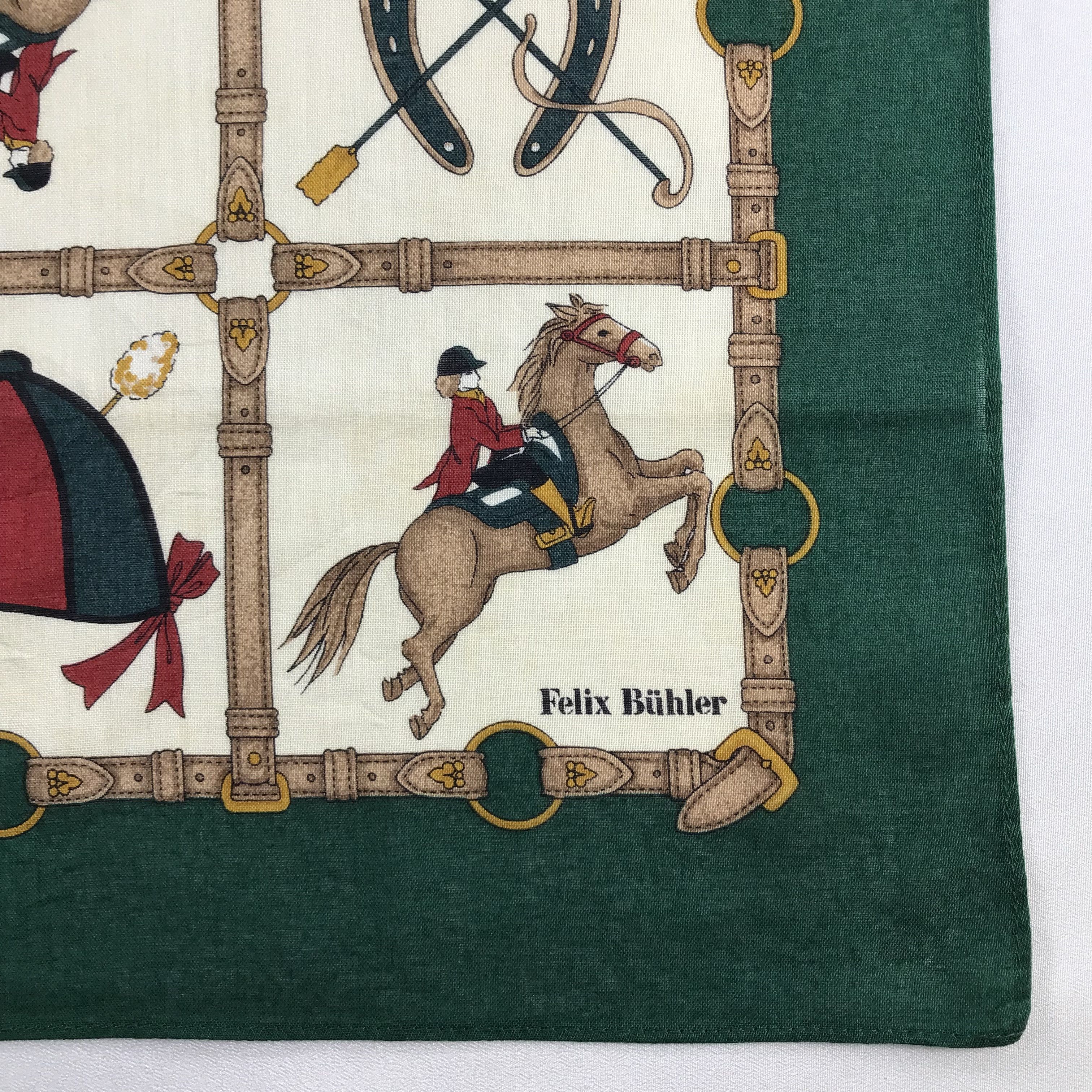 Vintage Felix Buhler Handkerchief / Bandana / Neckerchief C733 Size ONE SIZE - 5 Thumbnail