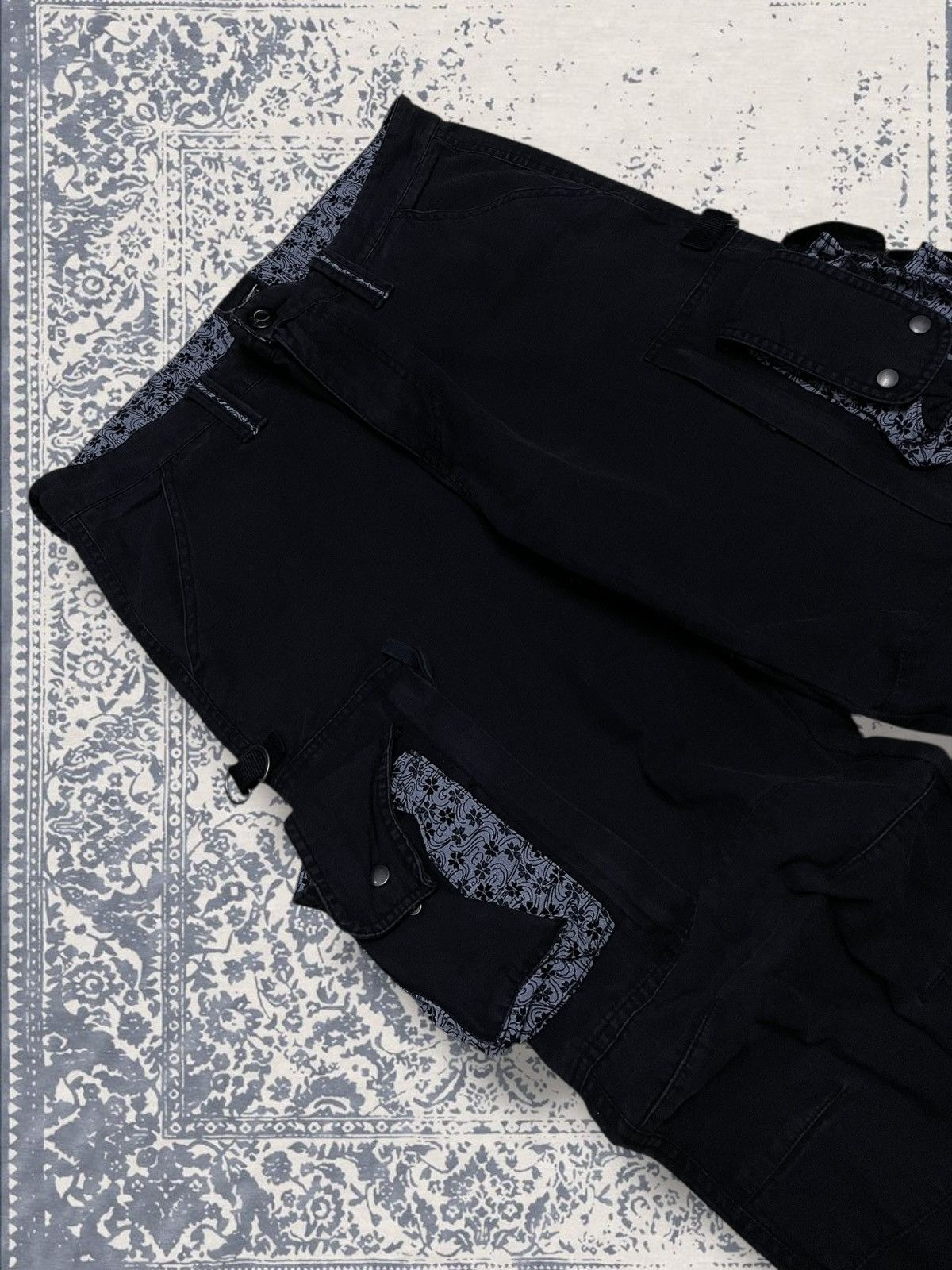 Designer × Japanese Brand × Vintage Vintage Japan Designer Traditional Karakuri Cargo Utility Size US 34 / EU 50 - 7 Thumbnail