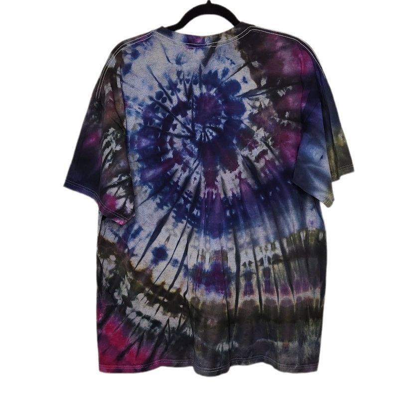 Nike Vintage Nike Arkansas Center Swoosh Custom Tie Dye Grunge Size US XL / EU 56 / 4 - 5 Thumbnail