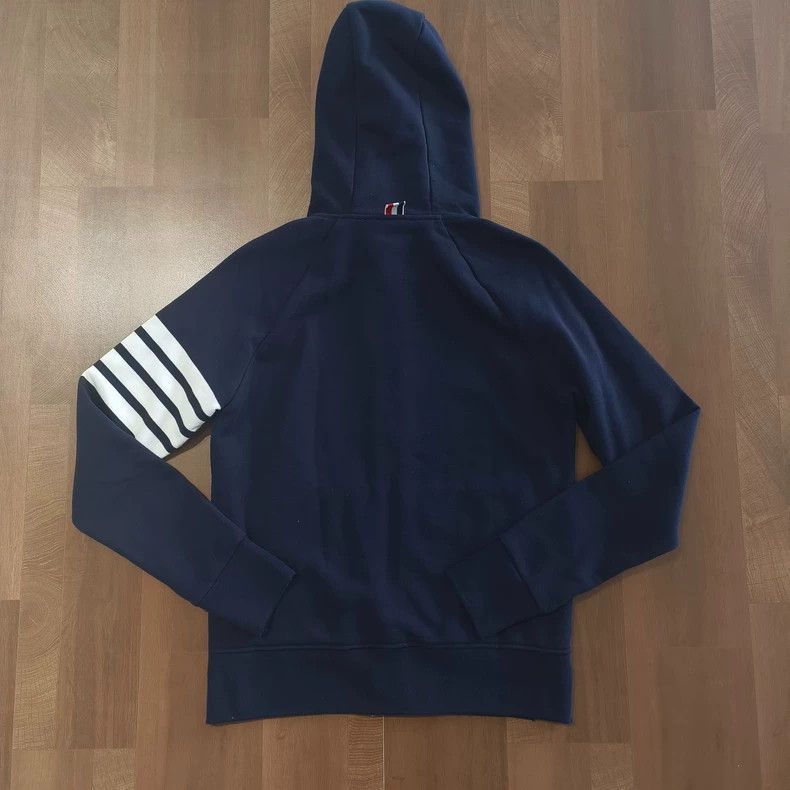Thom Browne Thom Browne size46 Classic hooded hoodie Size US S / EU 44-46 / 1 - 2 Thumbnail