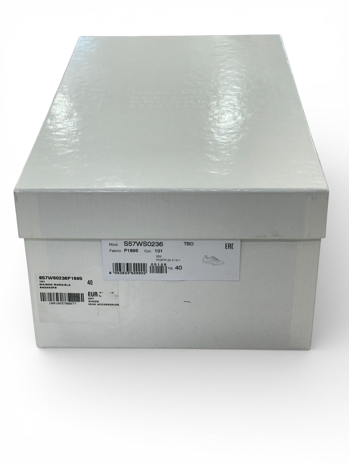 Maison Margiela Maison Margiela Replica Sneakers White Grey Gum Low Size US 7 / EU 40 - 7 Thumbnail