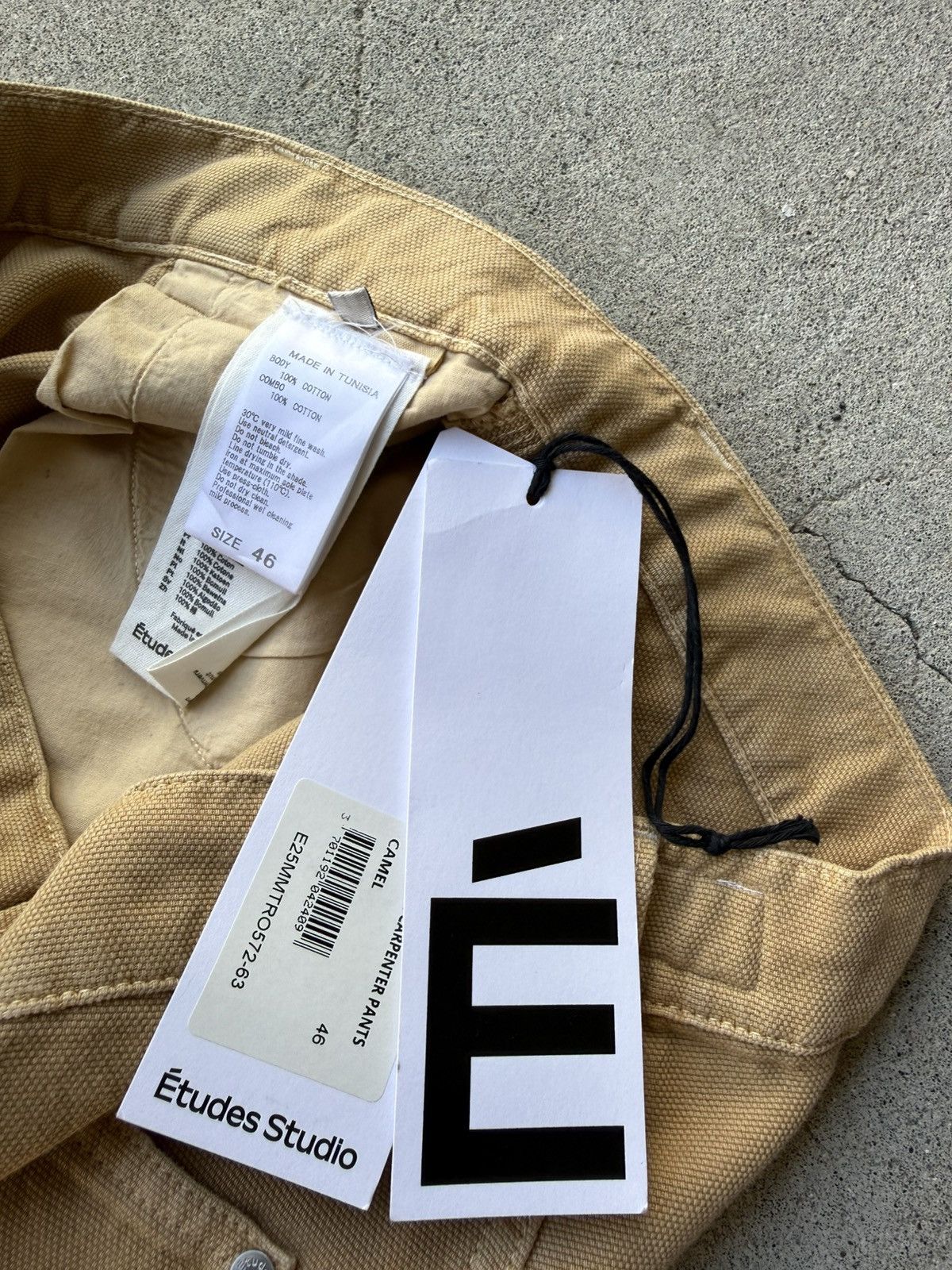 Etudes Etudes Studio 25SS Distressed Loose Carpenter Pants Size US 30 / EU 46 - 11 Thumbnail