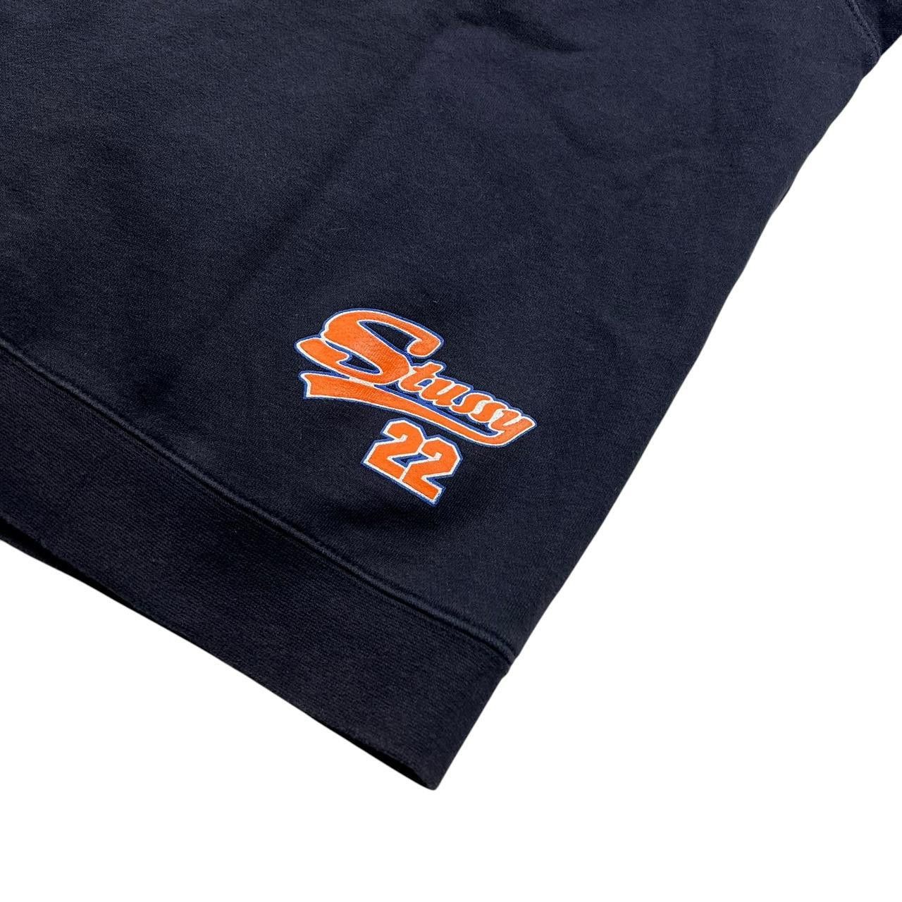 Stussy Vintage 2000s Stussy New York Pullover Hoodie Navy - Small Size US S / EU 44-46 / 1 - 4 Thumbnail