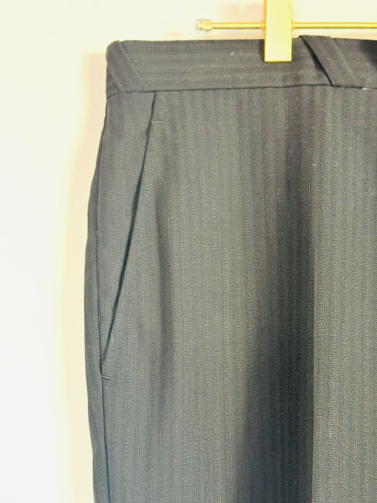 Thierry Mugler Vintage Thierry Mugler black slacks sz 52 Size 52R - 9 Thumbnail