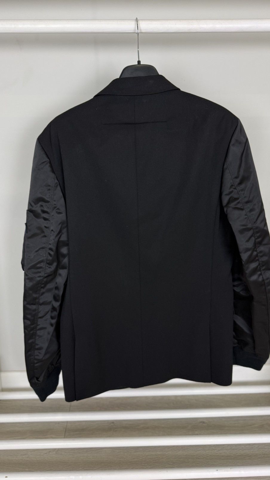 Givenchy Givenchy Hybrid Wool Nylon Blazer Jacket Size 52R - 8 Thumbnail
