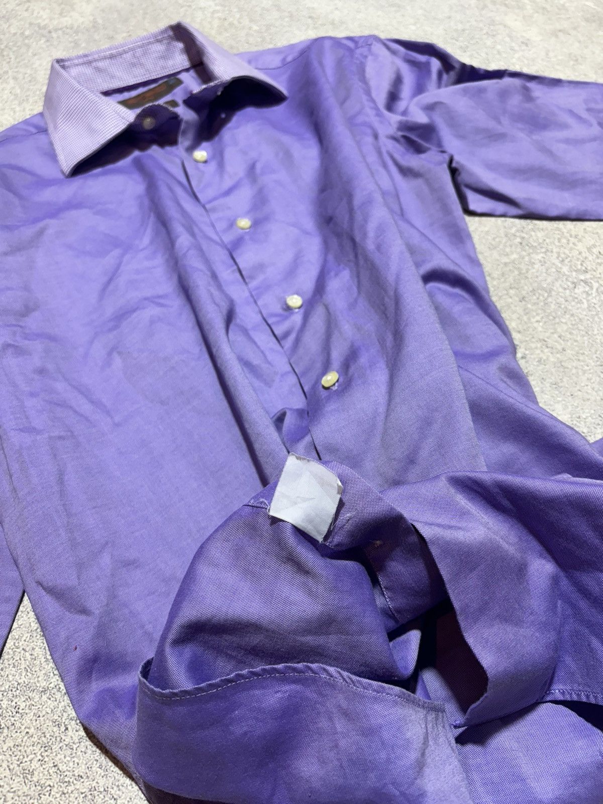 Etro Etro Milano Shirt Slim Fit Purple size M Size US M / EU 48-50 / 2 - 8 Thumbnail