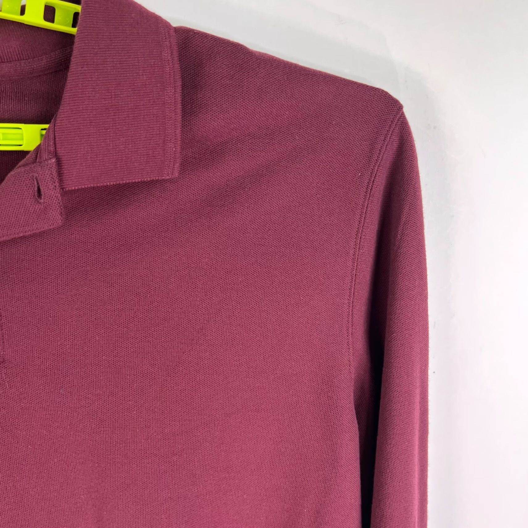 Vintage LL Bean Mens Long Sleeve Henley Shirt T-Shirt XXL Maroon Regular Fit 2XL Cotton Knit Button Vintage-Style Outdoor Classic 90s? Size US XXL / EU 58 / 5 - 3 Thumbnail