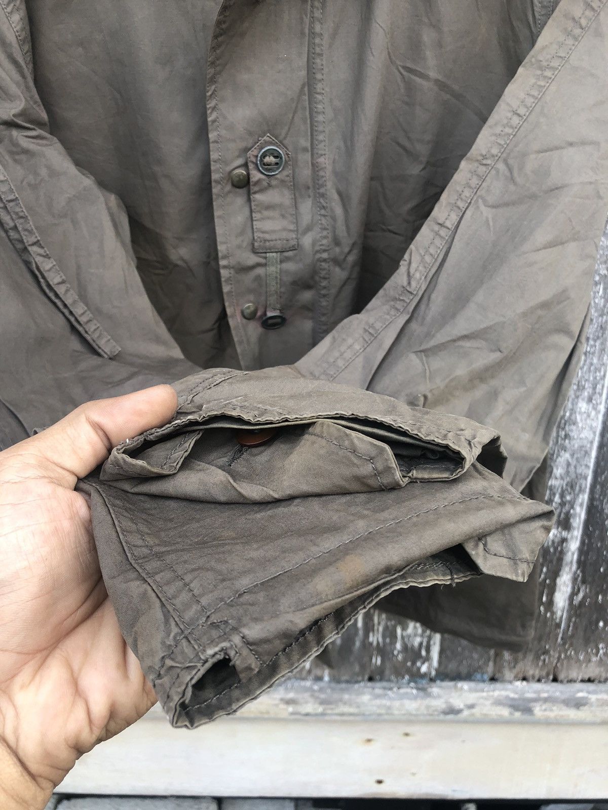 Japanese Brand Vintage Sunfaded Y2K PPFM Army Jackets Size US L / EU 52-54 / 3 - 13 Thumbnail