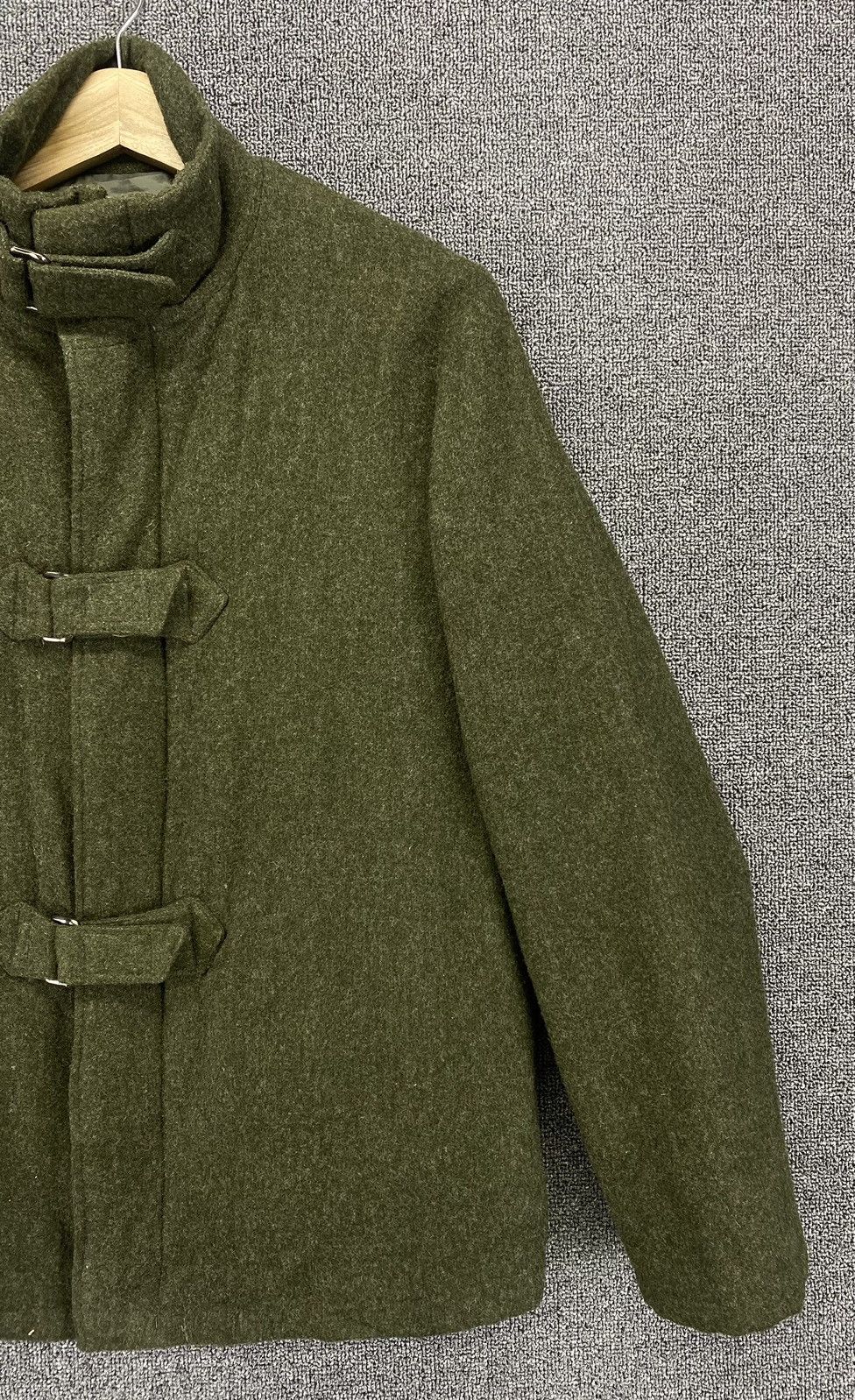 Japanese Brand Vintage Spirit Passion Belief SPB Strap Wool Jacket Size M / US 6-8 / IT 42-44 - 4 Thumbnail