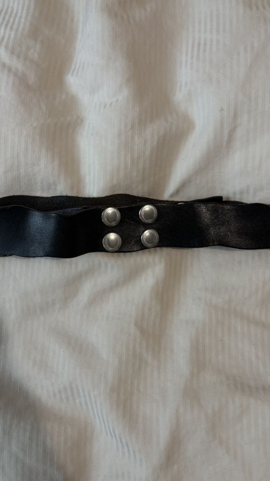 Undercover Undercover leather belt from SS04 ‘Languid’. Size 28 - 2 Thumbnail