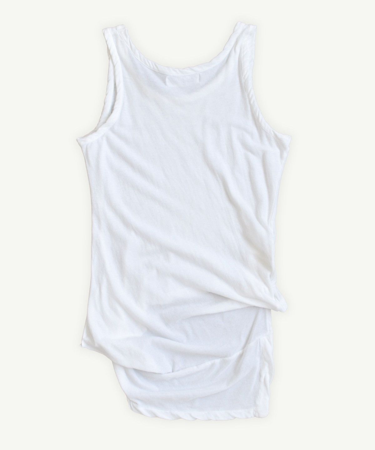 Yohji Yamamoto Yohji Yamamoto Sleeveless Asymmetrical Tank Top Vintage Size US S / EU 44-46 / 1 - 2 Thumbnail