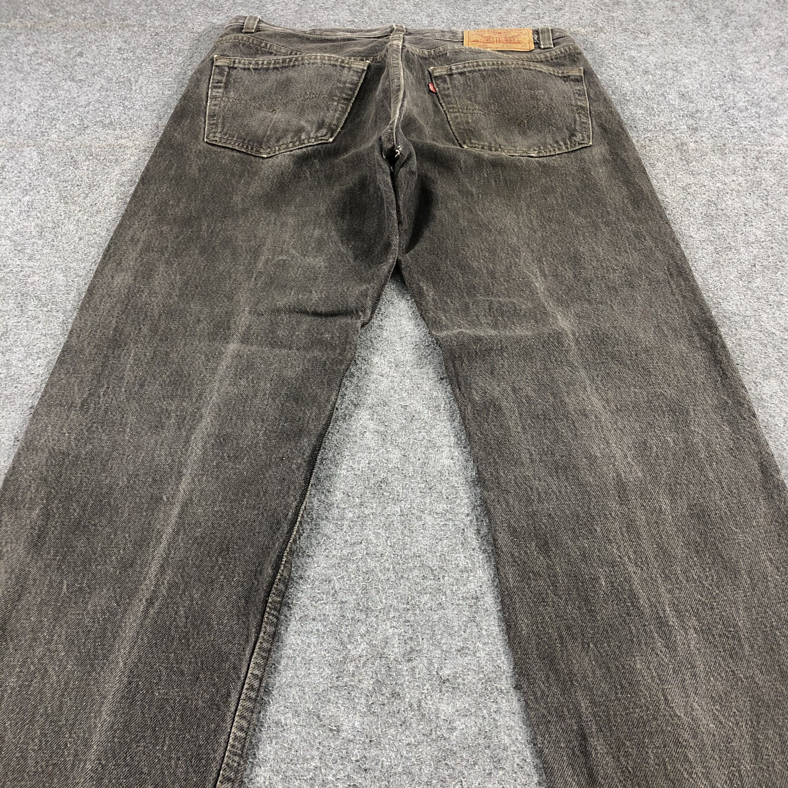 Levi's × Vintage Vintage 90s Distress Levis 501 Jeans-JM1613 Size US 32 / EU 48 - 4 Thumbnail