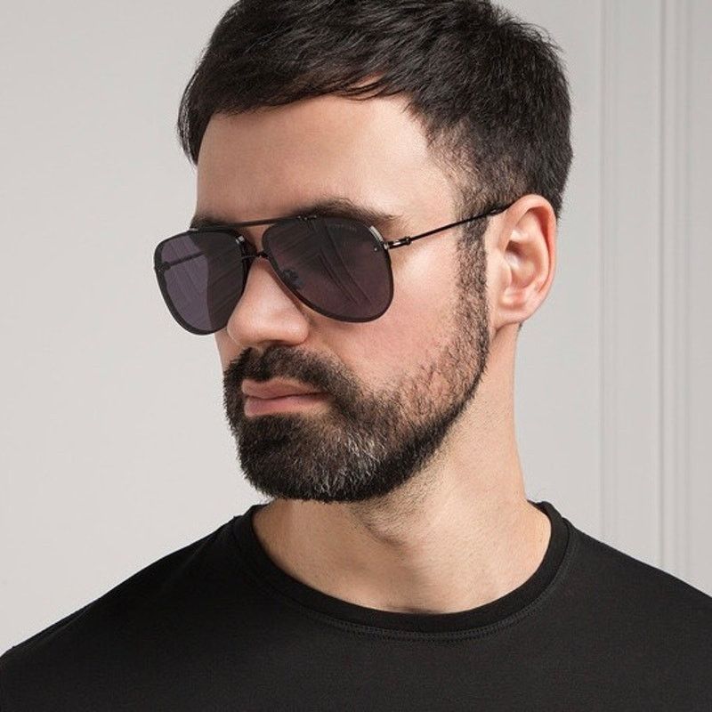 Tom Ford New, TOM FORD Leon Sunglasses TF1071 01A Authentic Size ONE SIZE - 14 Thumbnail