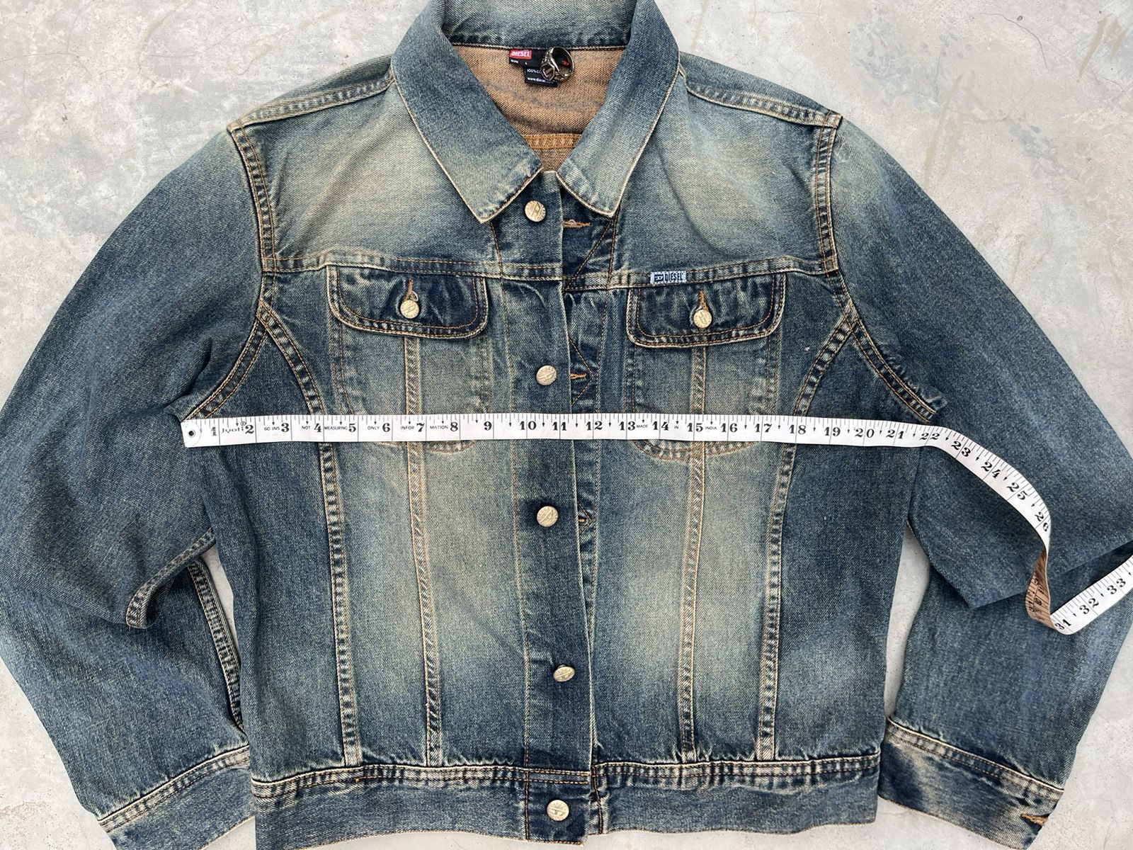 Diesel RARE VINTAGE DIESEL DENIM JACKET Size US XS / EU 42 / 0 - 6 Thumbnail