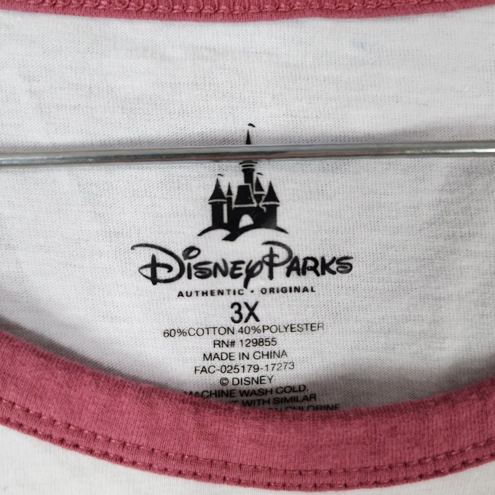 Disney Disney Parks Shirt Mens Big 3X White Red 3/4 Sleeve Vacation Mode Tee Size US XXL / EU 58 / 5 - 4 Thumbnail
