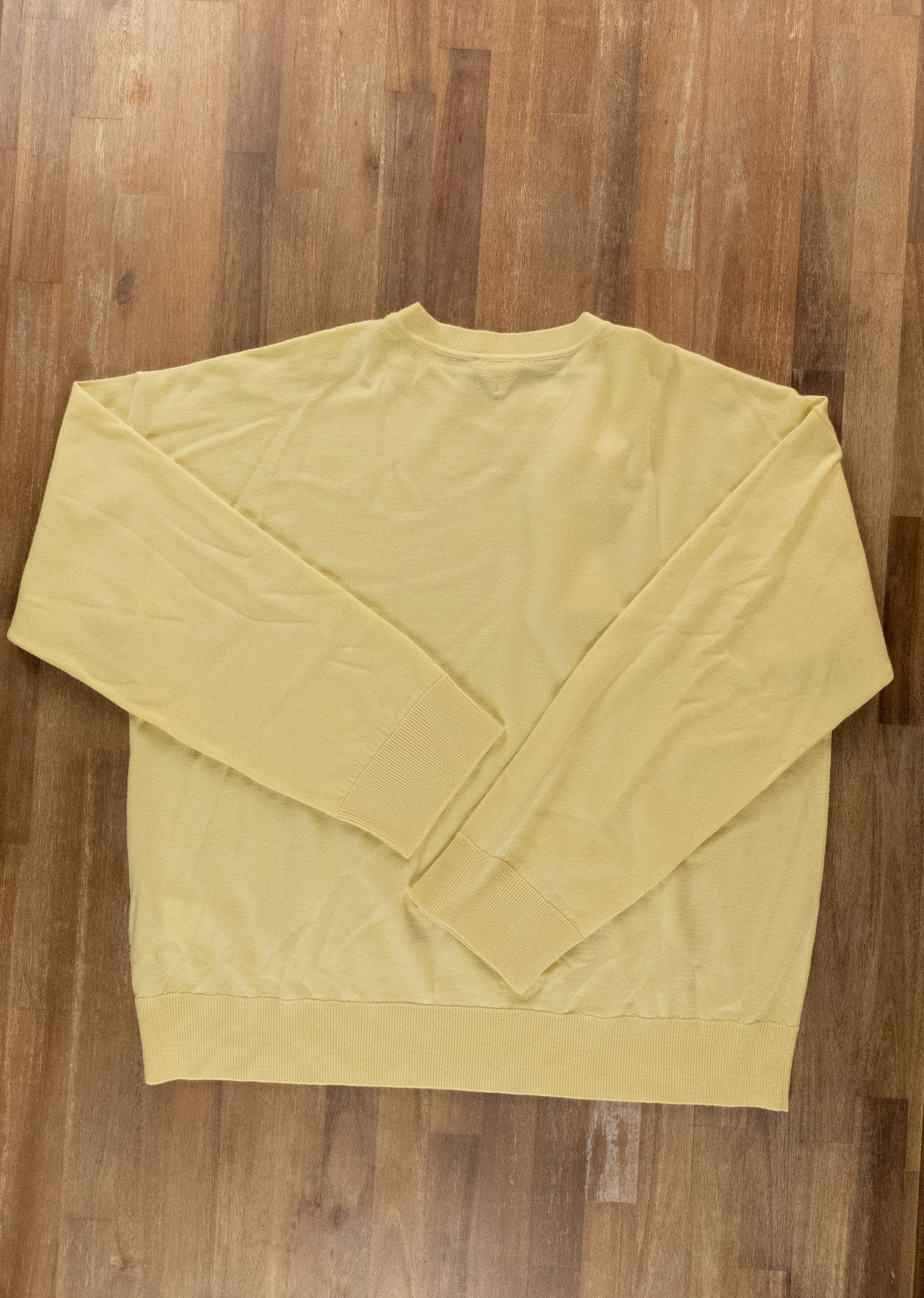 Bottega Veneta BOTTEGA VENETA yellow lightweight wool sweater Medium q Size US M / EU 48-50 / 2 - 8 Thumbnail