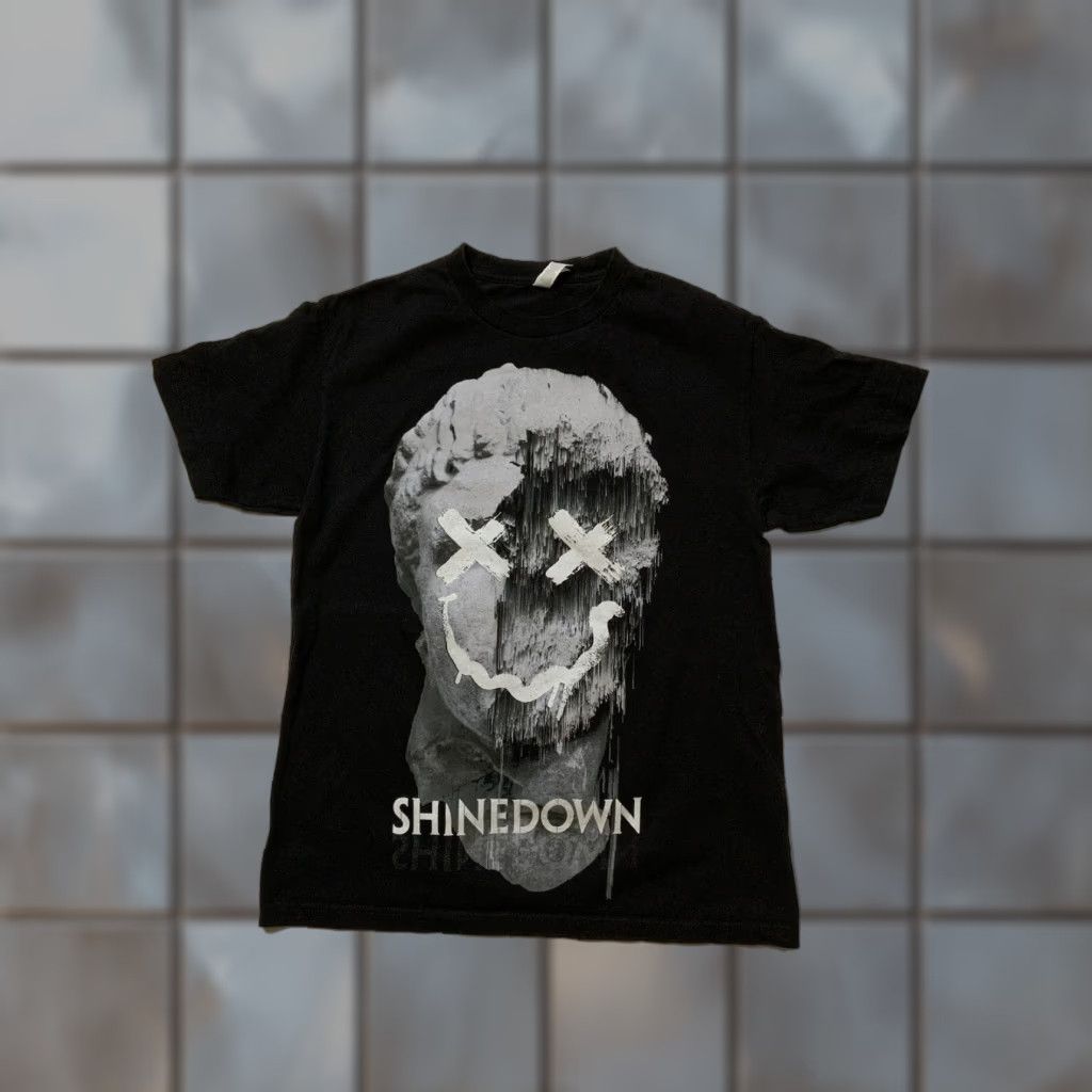 American Apparel Shinedown Planet Zero You Can Try But The Dead Don’t Die Rock Band T-Shirt M Black Mens Size US M / EU 48-50 / 2 - 1 Thumbnail