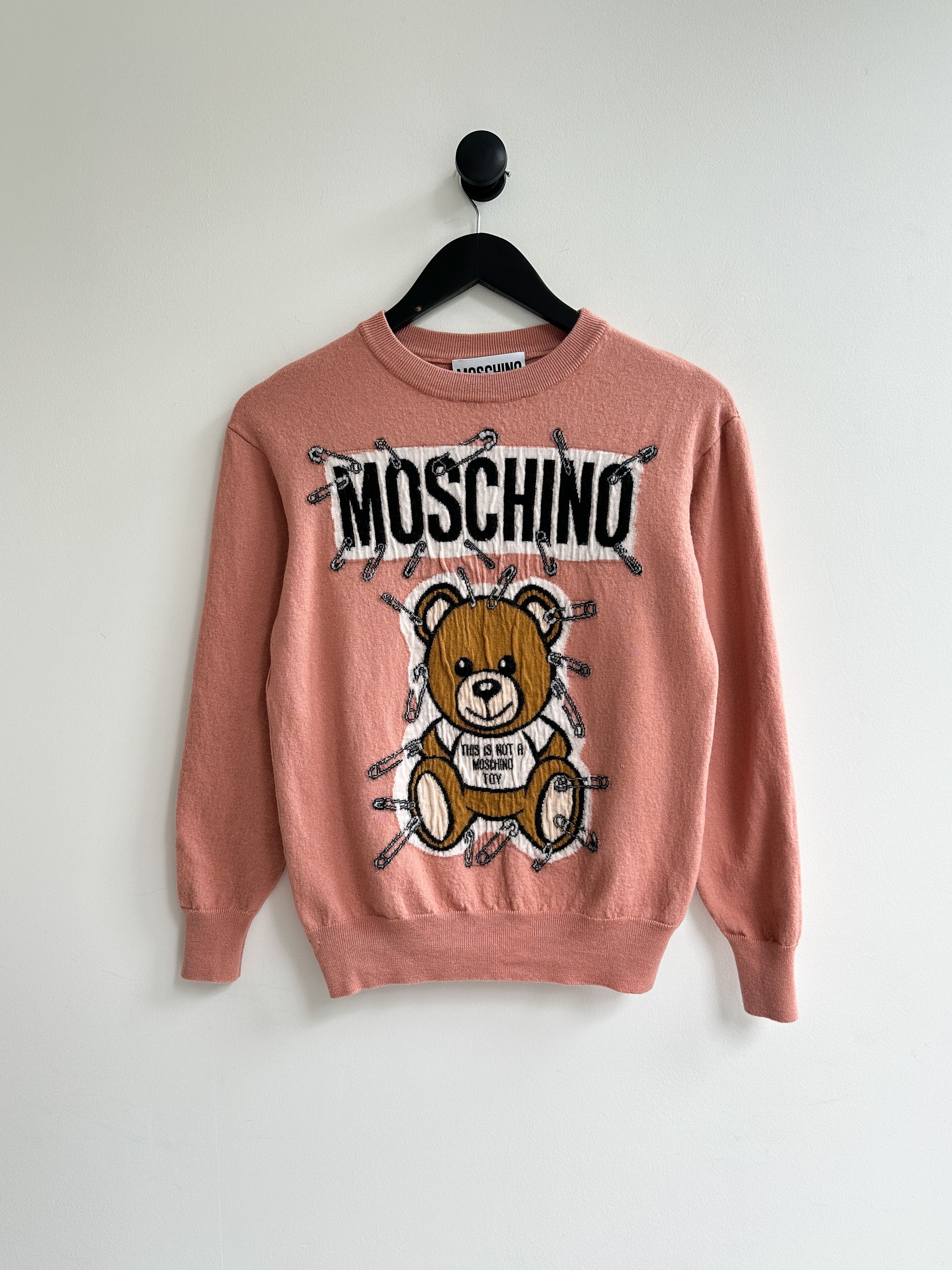 Moschino Moschino Couture Teddy Sweater Jumper Size S / US 4 / IT 40 - 1 Thumbnail