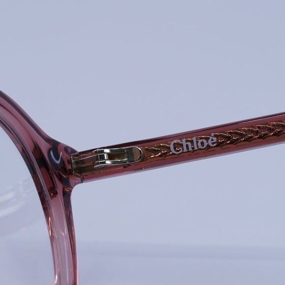 Chloe Chloe CH0012O 006 Eyeglasses Pink 50mm Square Frame Size ONE SIZE - 6 Thumbnail