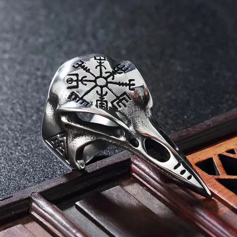 Jewelry × Vintage Retro Crow Ring Size ONE SIZE - 4 Thumbnail