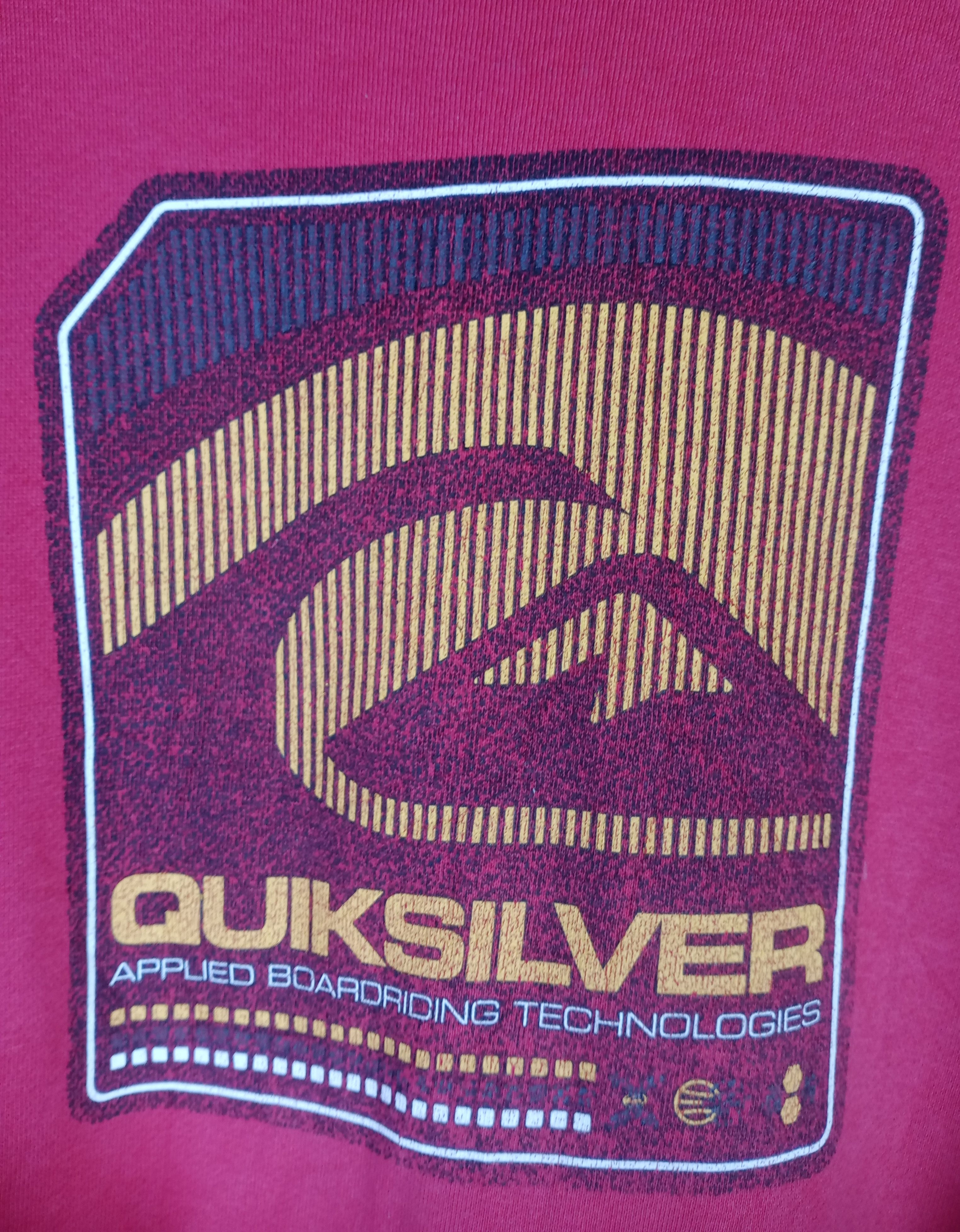 Quiksilver Vintage 90s Quicksilver Applied Boardriding Technologies Size US L / EU 52-54 / 3 - 3 Thumbnail