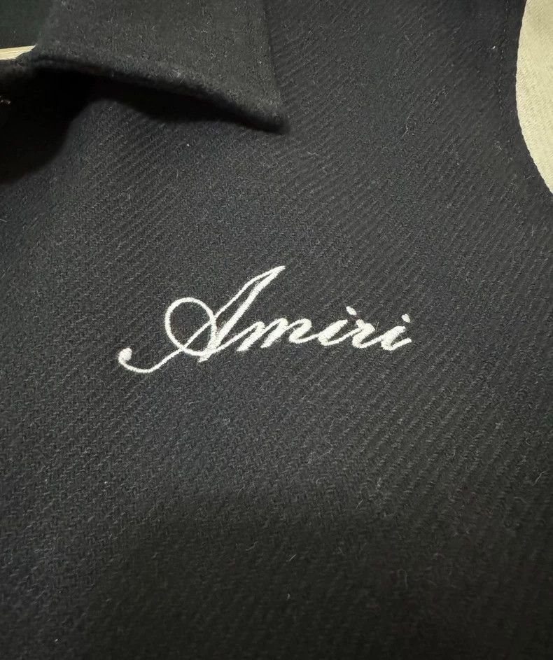 Amiri Amiri Bone Embroidered Baseball Jacket Size US L / EU 52-54 / 3 - 2 Thumbnail