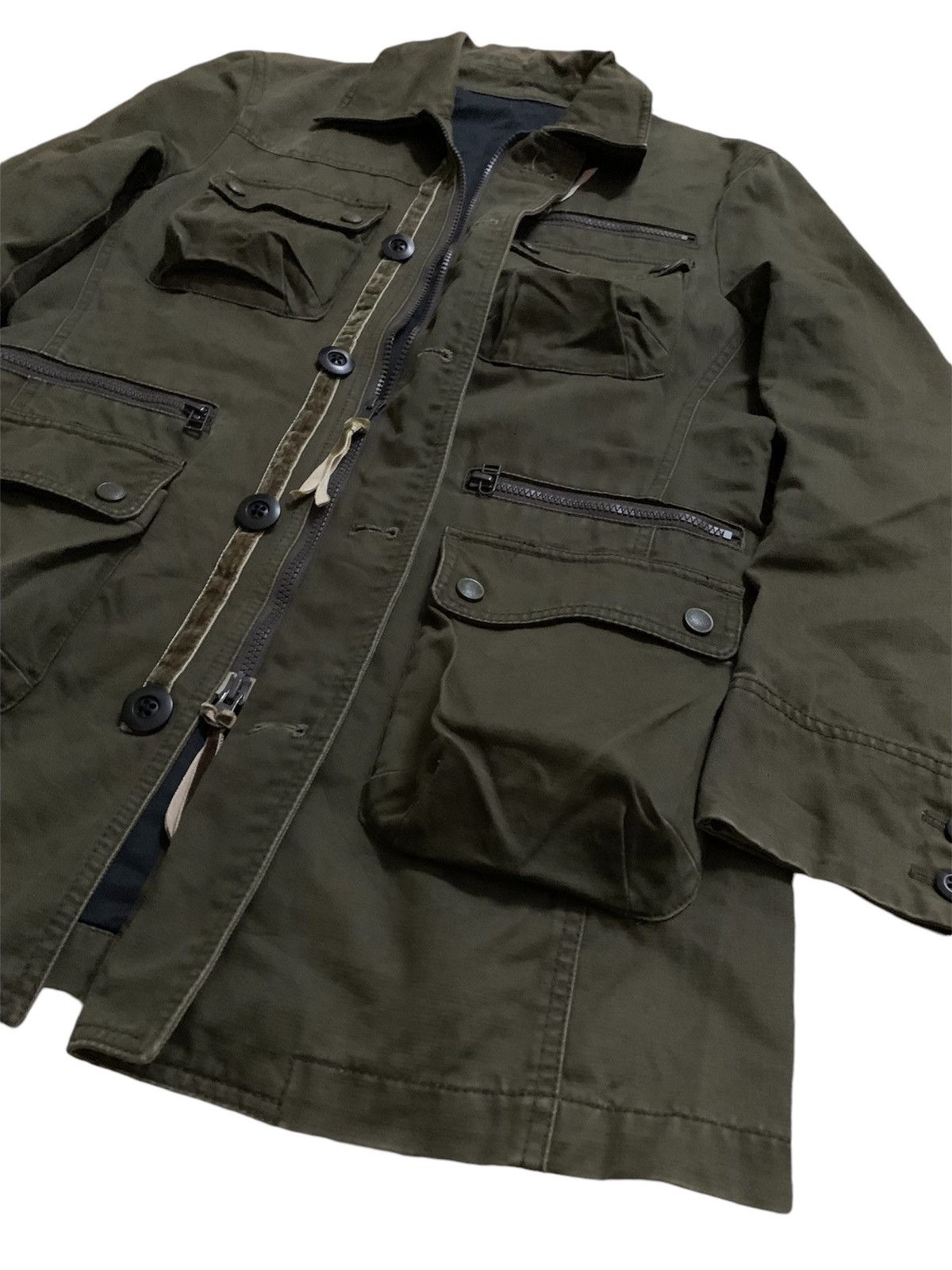 Takeo Kikuchi 💥Vtg Japanese Takeo Kikuchi Military Jacket Size US M / EU 48-50 / 2 - 1 Thumbnail