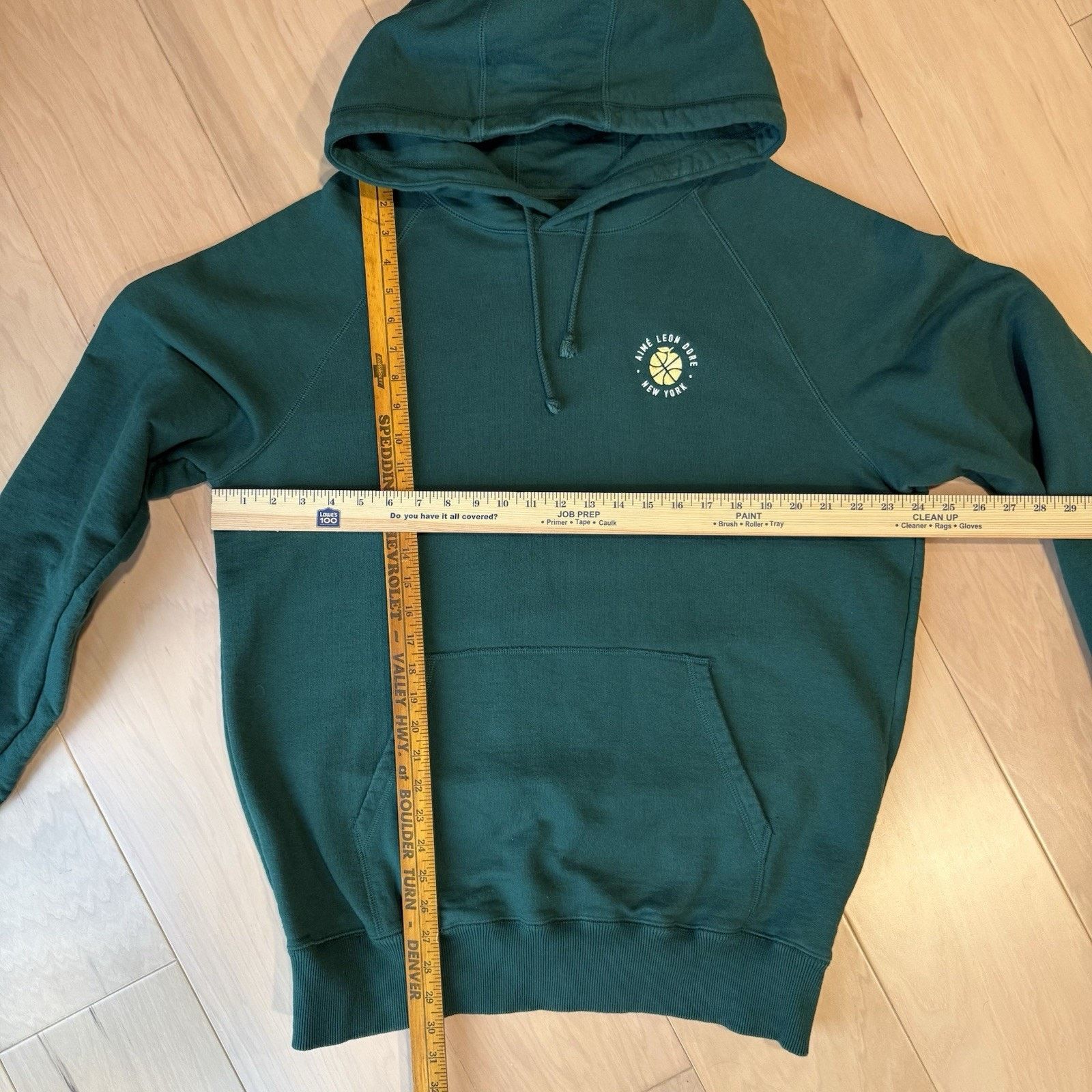 New Balance New Balance Aime Leon Dore Hoodie XL Green Heavy Fleece Size US XL / EU 56 / 4 - 3 Thumbnail
