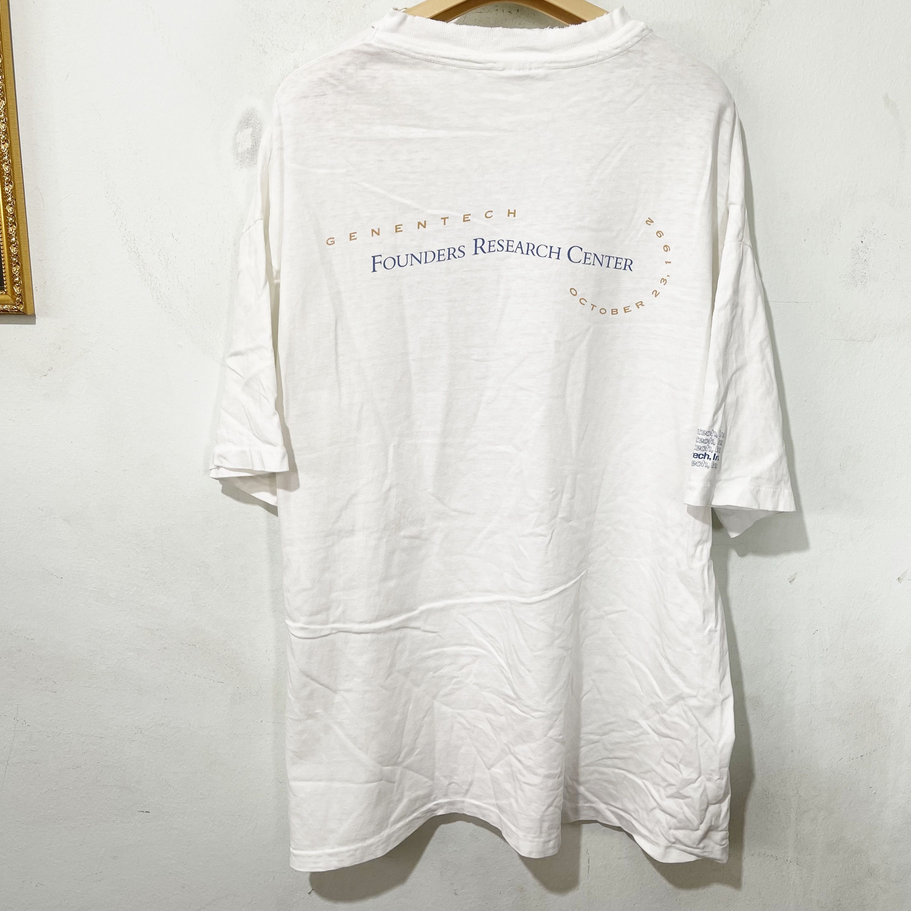 Vintage Vintage 90s Bob & Herb Gene History Shirt Size US XL / EU 56 / 4 - 4 Thumbnail
