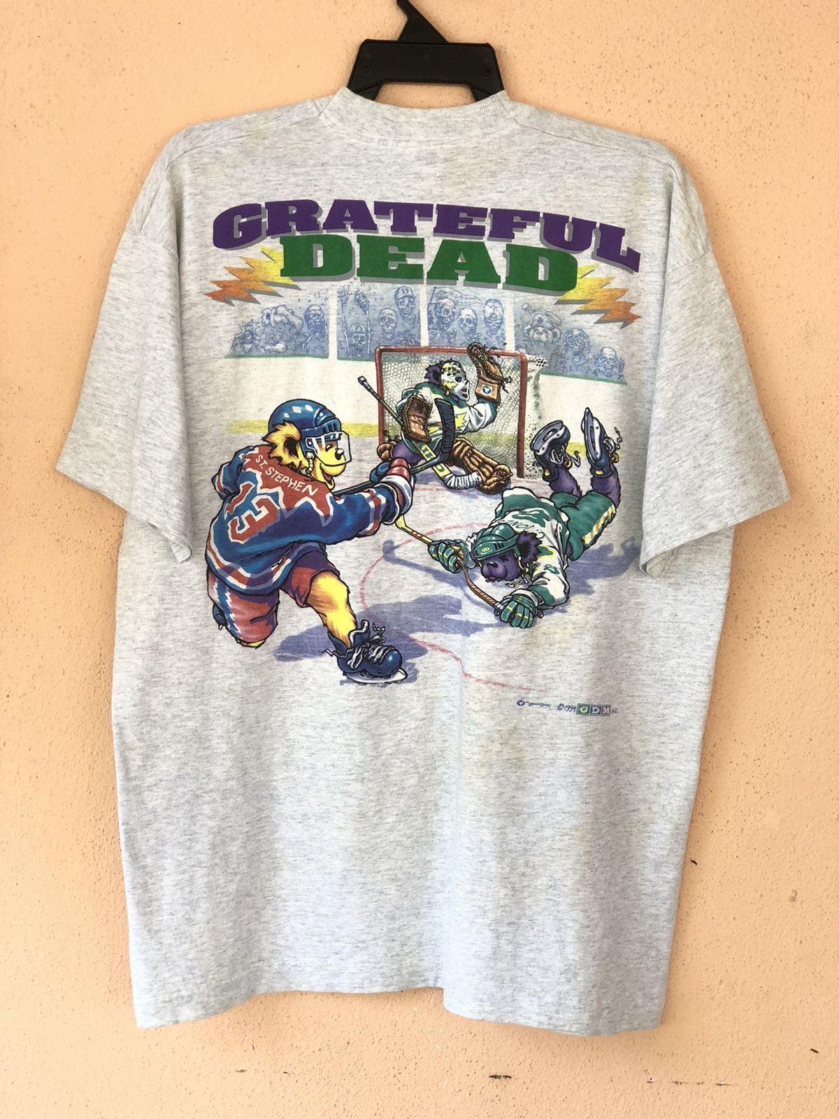 Band Tees Vintage 90s GRATEFUL DEAD steal your faceoff Size US XL / EU 56 / 4 - 3 Thumbnail