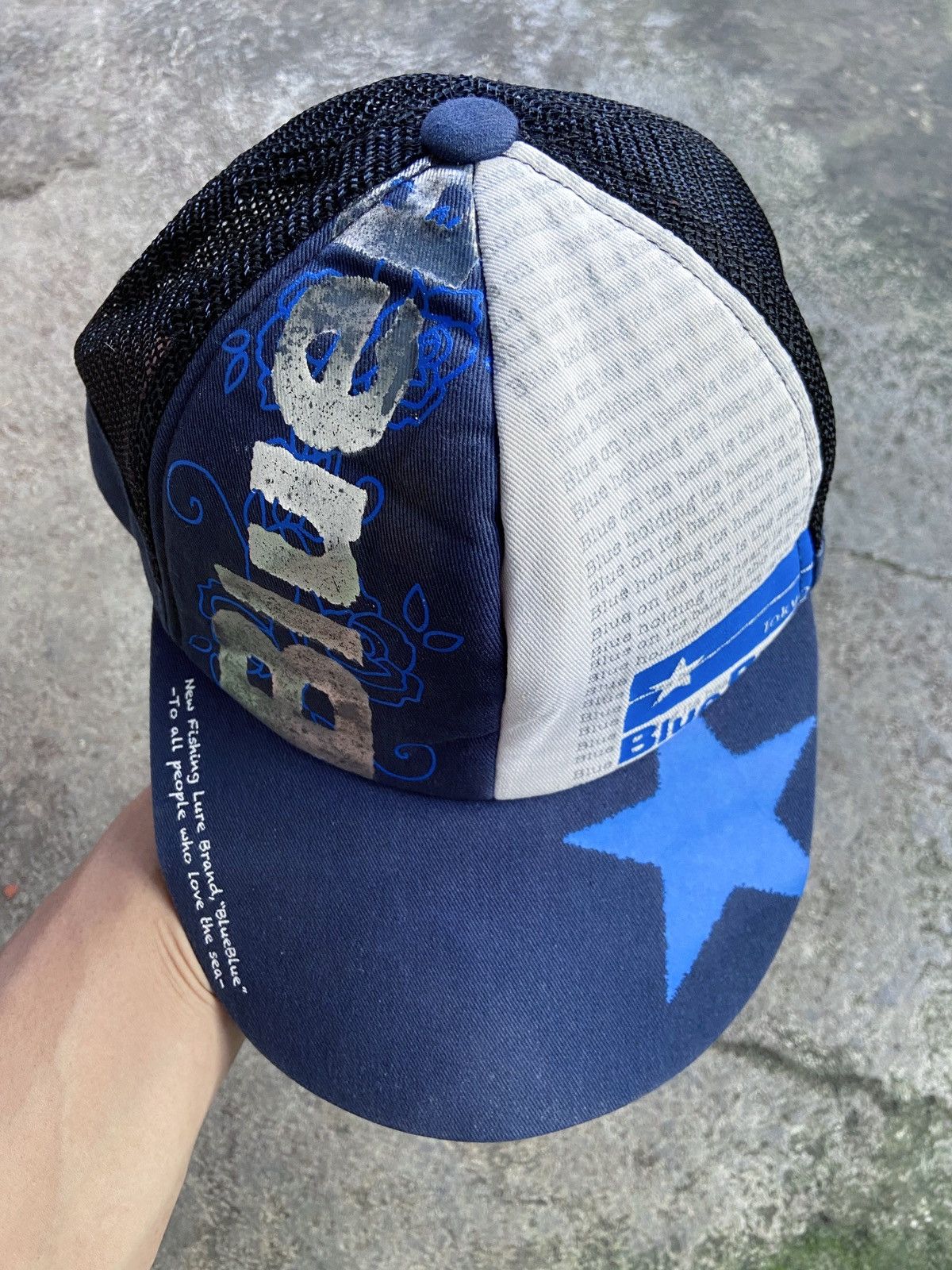 Japanese Brand BLUE BLUE TOKYO CAPS Size ONE SIZE - 4 Thumbnail