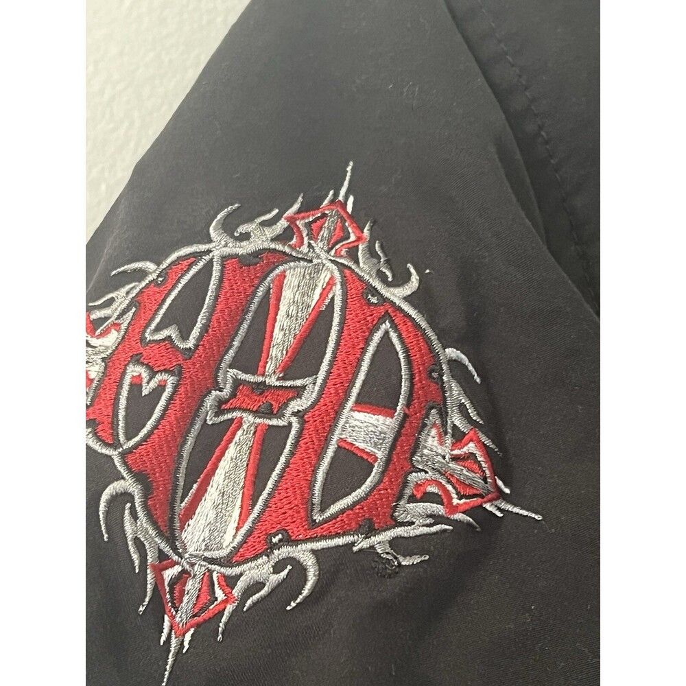 Harley Davidson Harley Davidson jacket Coat Black Cotton Embroidered Wings Size US L / EU 52-54 / 3 - 5 Thumbnail